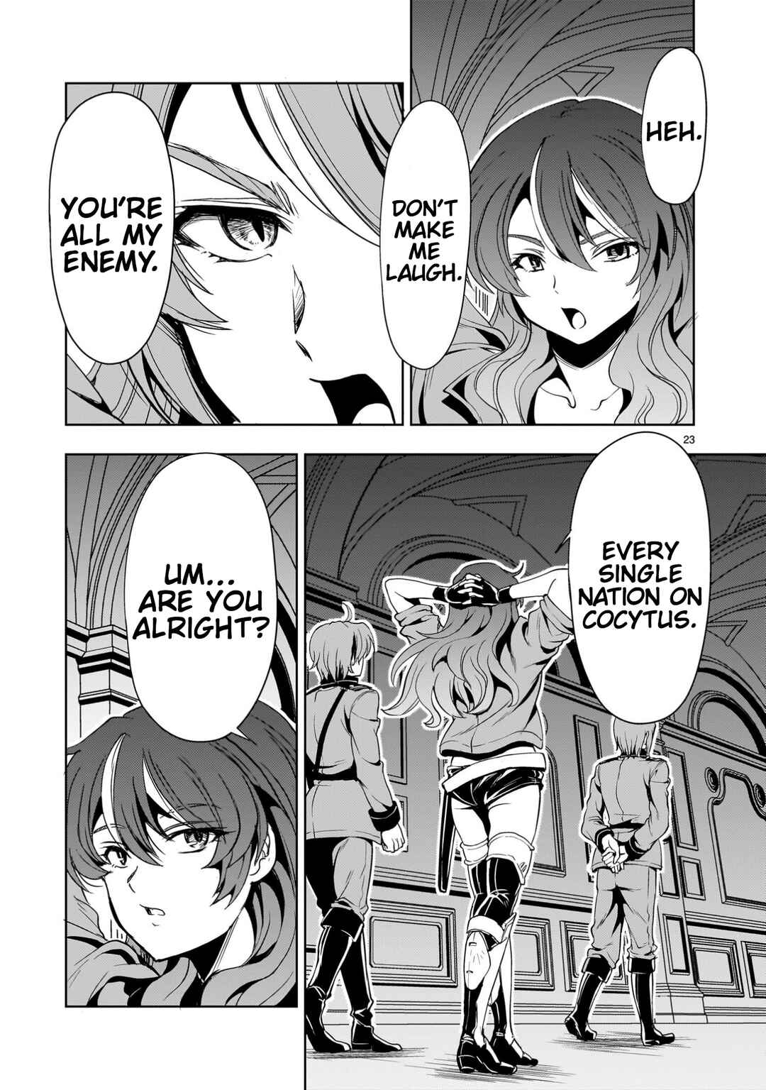 Page 23 Chapter 27 Despair Memory Gundam Sequel