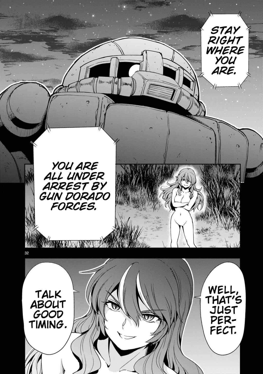 Page 32 Chapter 27 Despair Memory Gundam Sequel