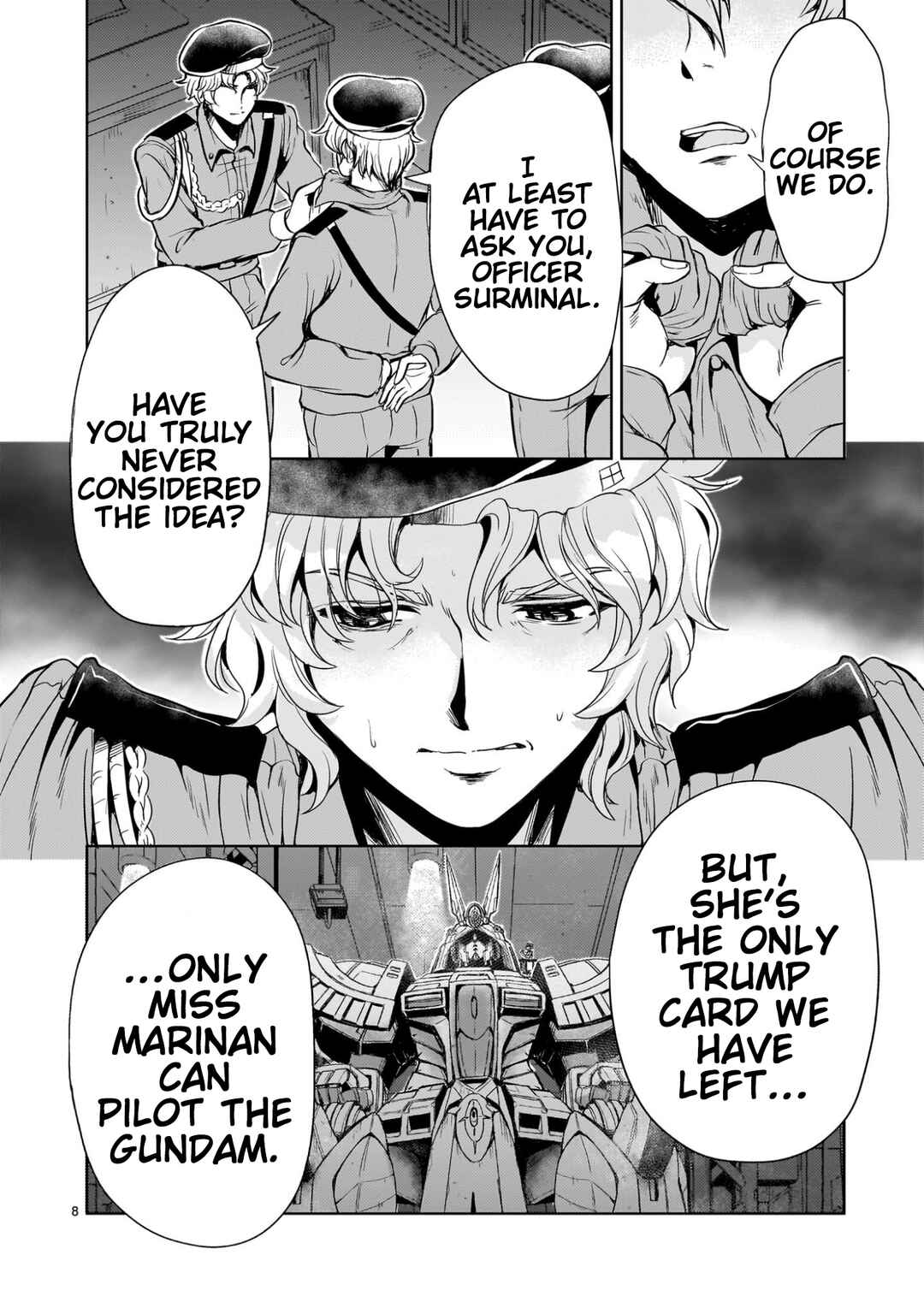 Page 8 Chapter 22 Despair Memory Gundam Sequel