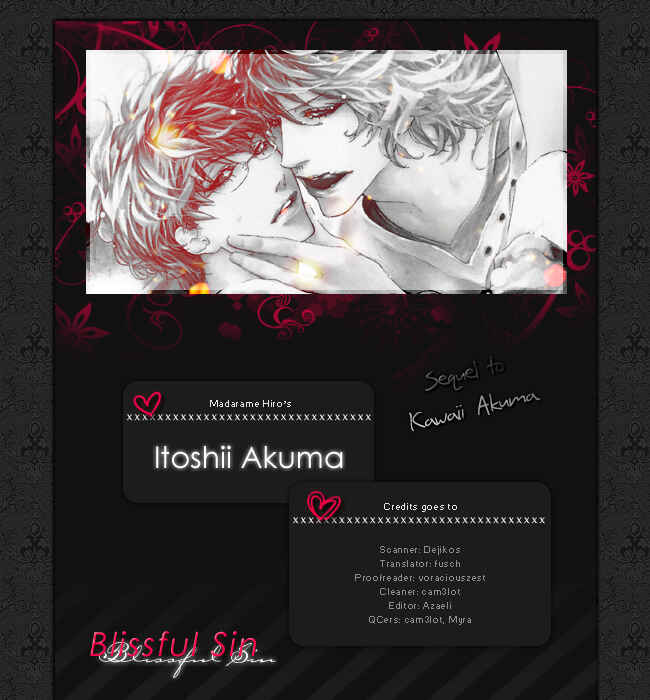 Page 1 Chapter 3 Itoshii Akuma