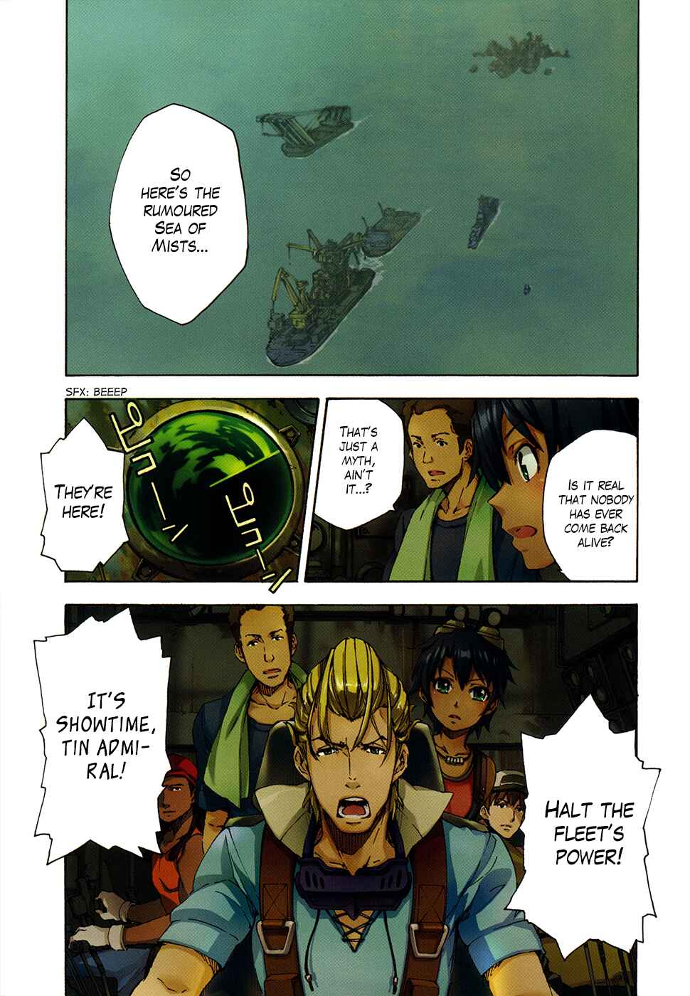 Page 4 Chapter 9 Suisei no Gargantia