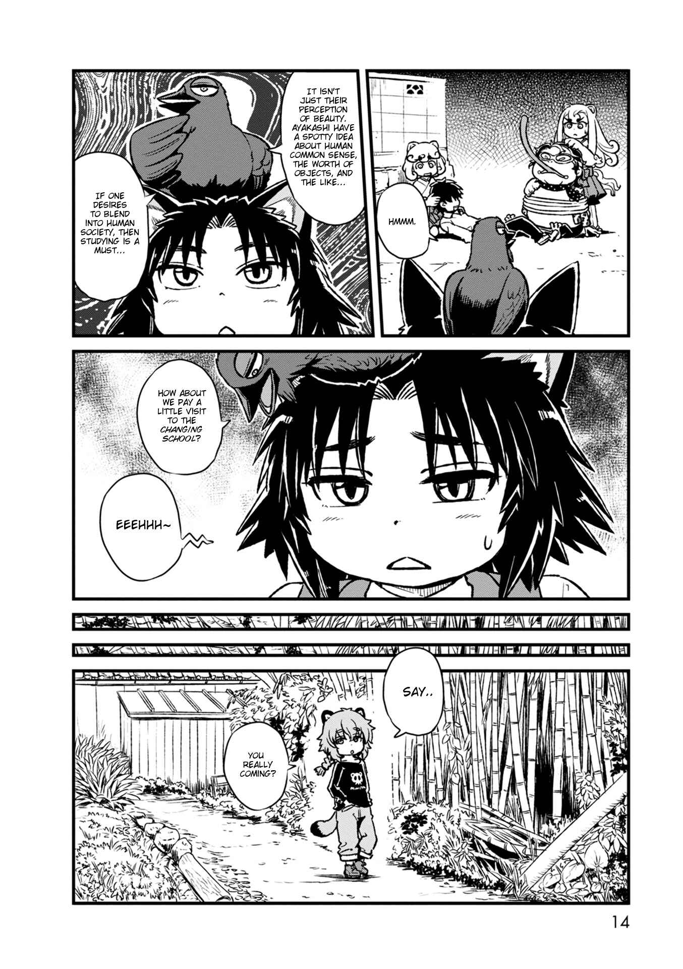 Page 14 Chapter 87 Neko Musume Michikusa Nikki