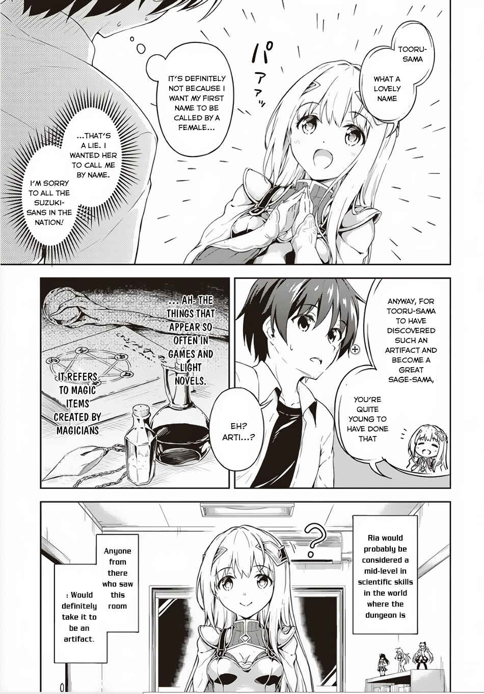 Page 4 Chapter 2 My Room is a Dungeon Rest Stop