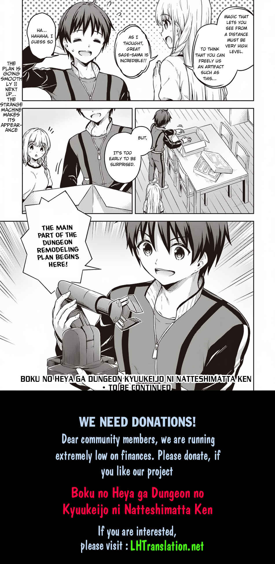 Page 12 Chapter 13 My Room is a Dungeon Rest Stop