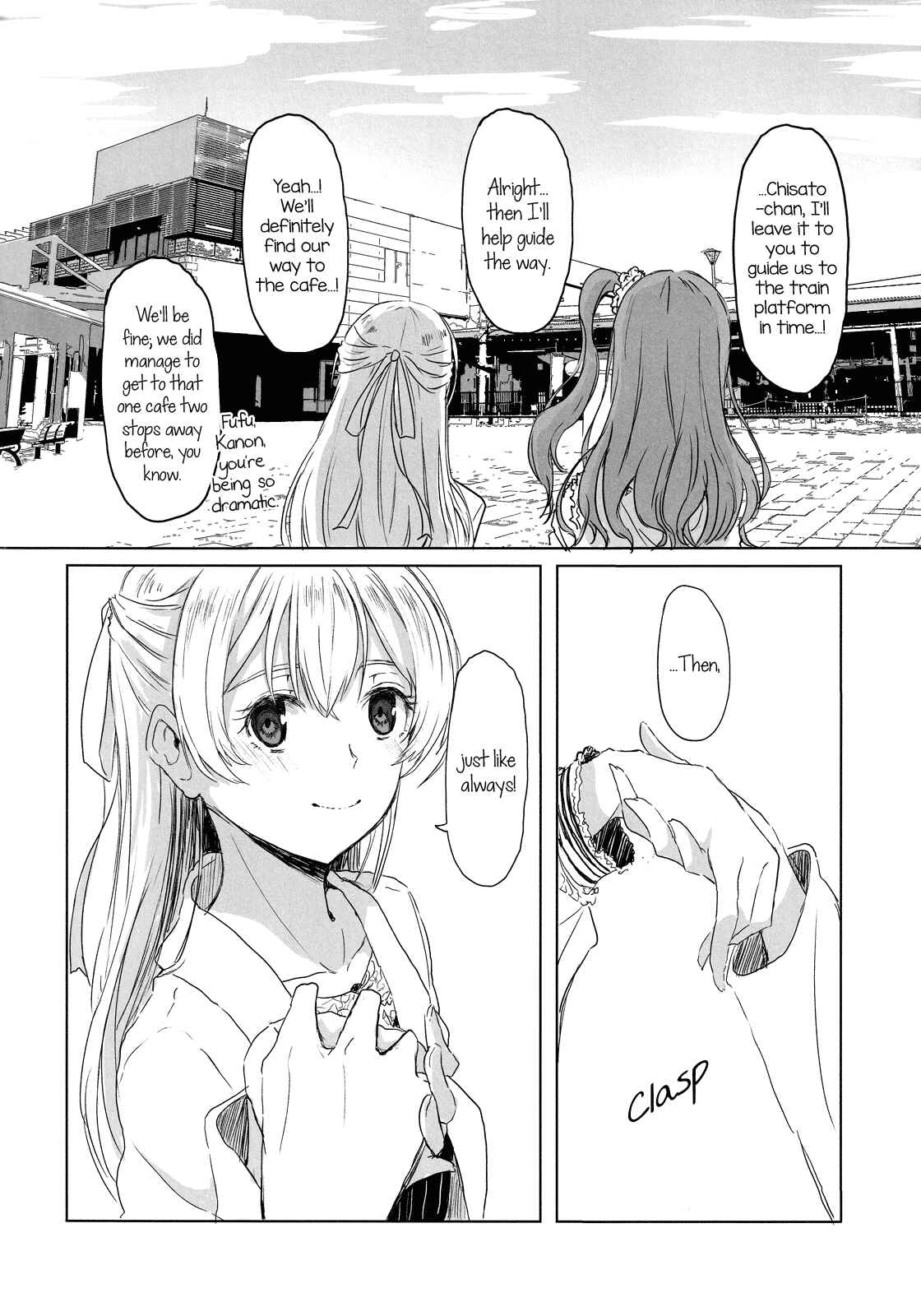 Page 6 Chapter Unknown_e078 BanG Dream! - If you can, at least, come under my umbrella... (Doujinshi)
