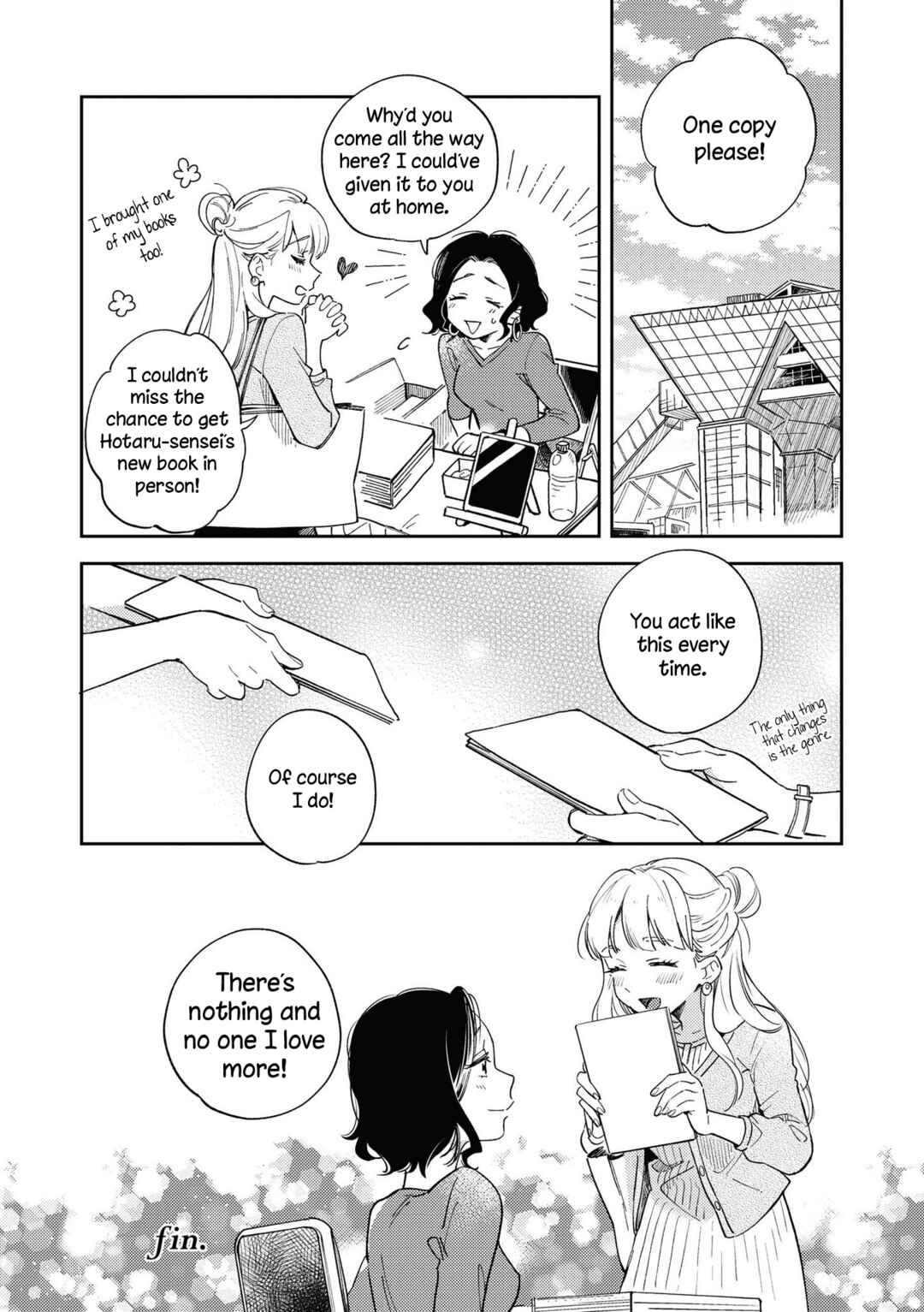 Page 10 Chapter 8 Doujin Onna Yuri Anthology