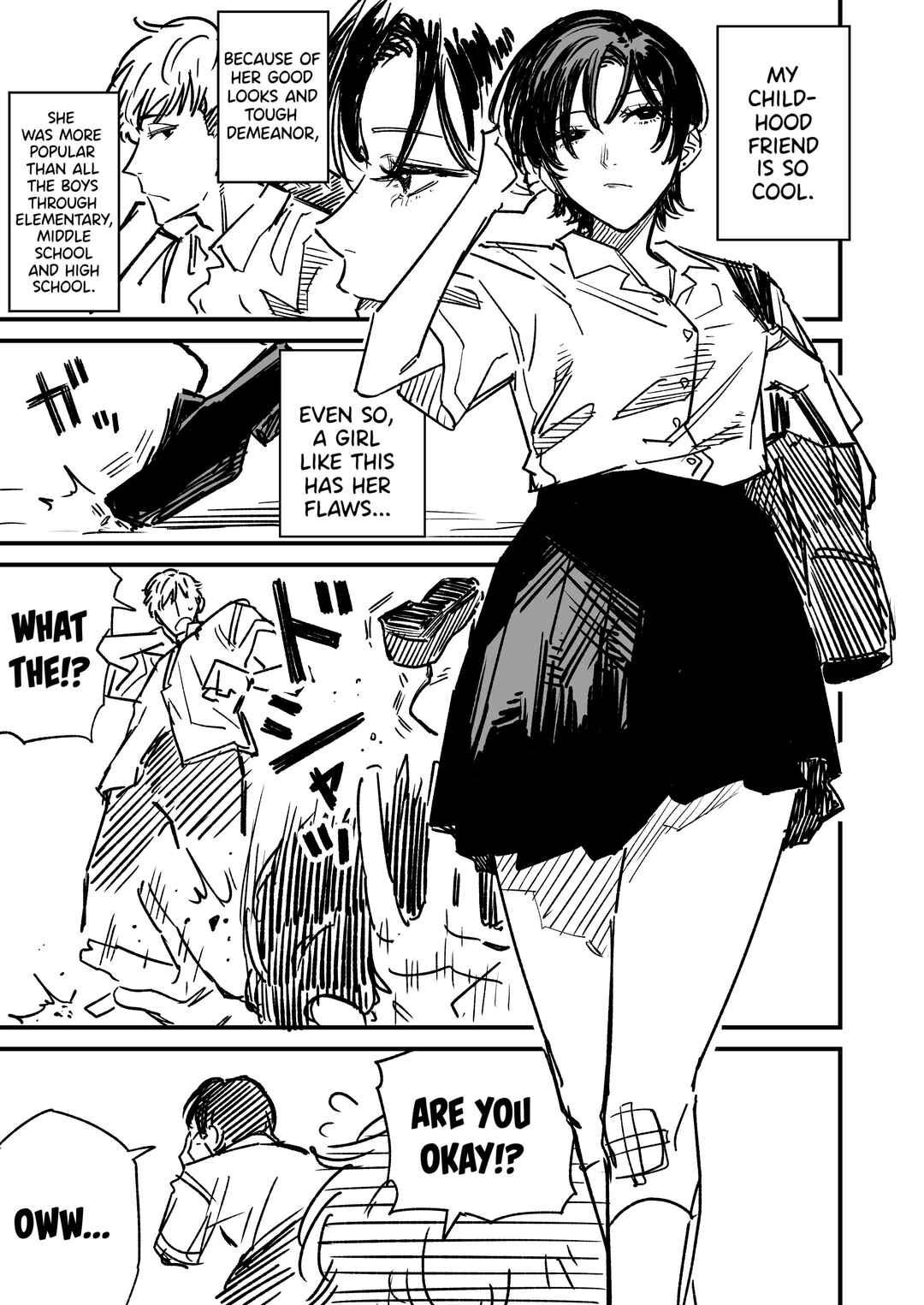 Page 1 Chapter Unknown_a914 The Cool Girl’s Mishaps You Can’t Just Shrug Off