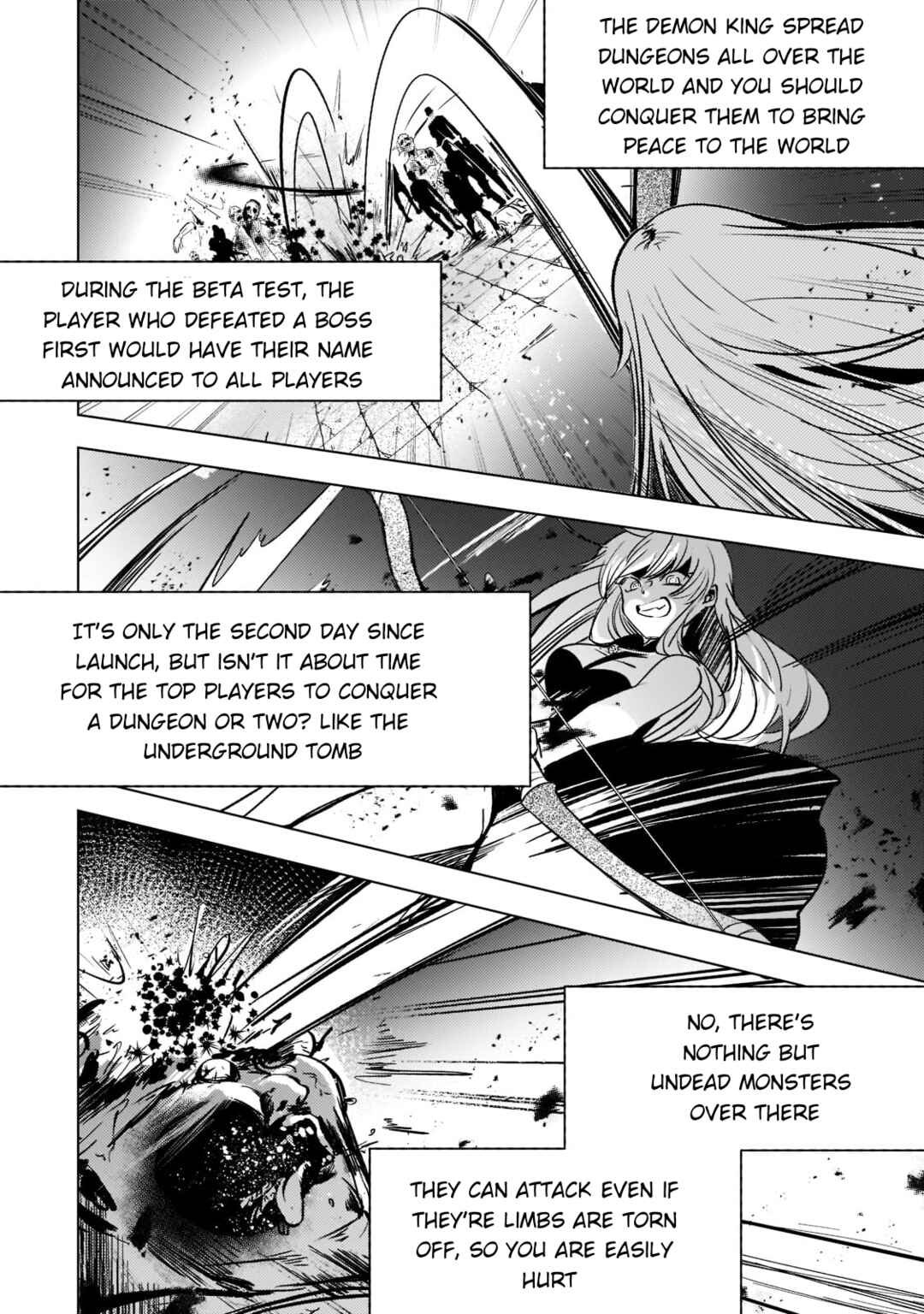 Page 17 Chapter 4 Blade Skill Online: Crushing the Competition with My Abysmal Stats, Useless Class, and Garbage Weapon!
