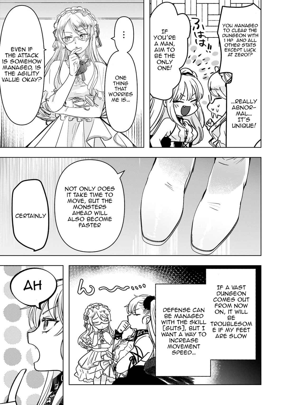 Page 6 Chapter 7 Blade Skill Online: Crushing the Competition with My Abysmal Stats, Useless Class, and Garbage Weapon!