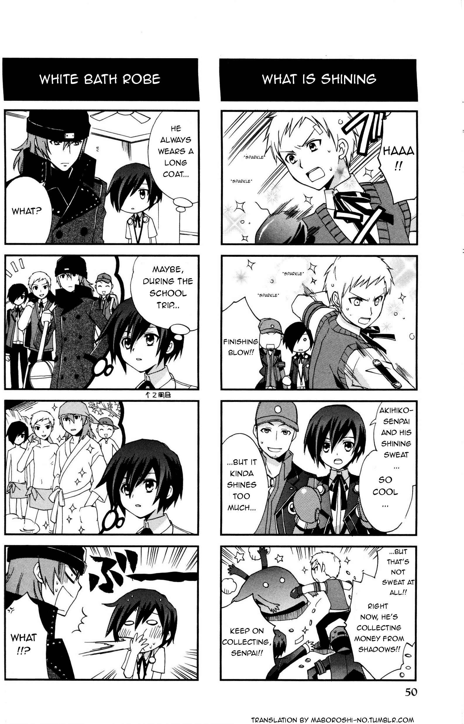 Page 3 Chapter 8 Persona 3 4Koma Kings