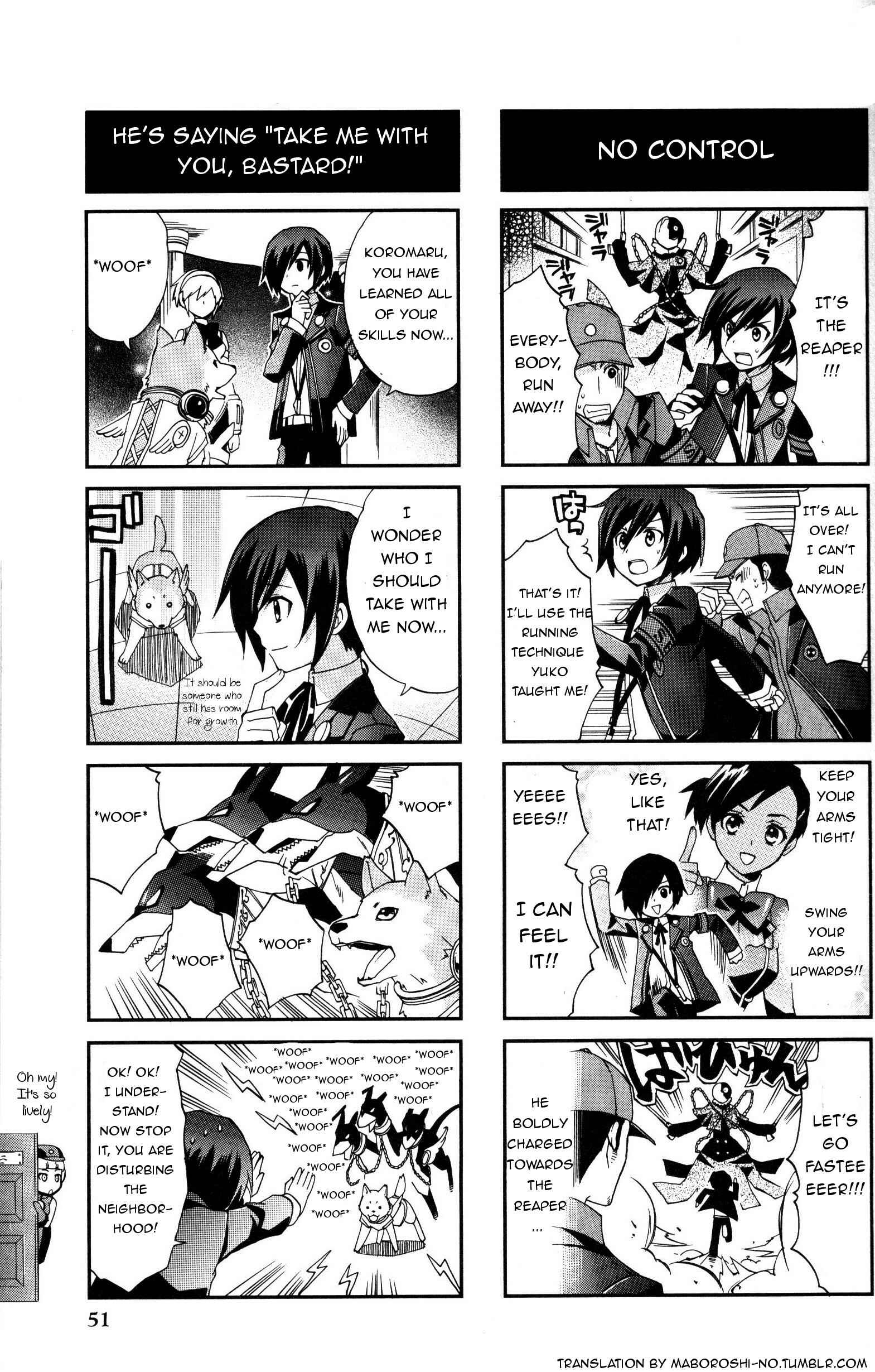 Page 4 Chapter 8 Persona 3 4Koma Kings