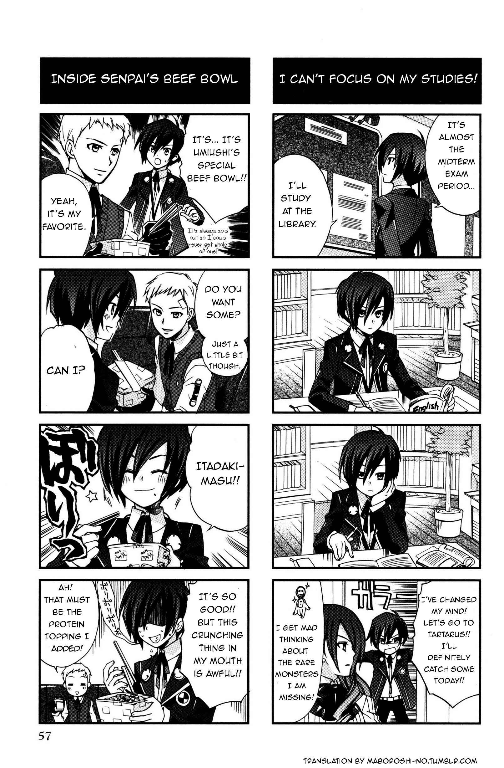 Page 4 Chapter 9 Persona 3 4Koma Kings