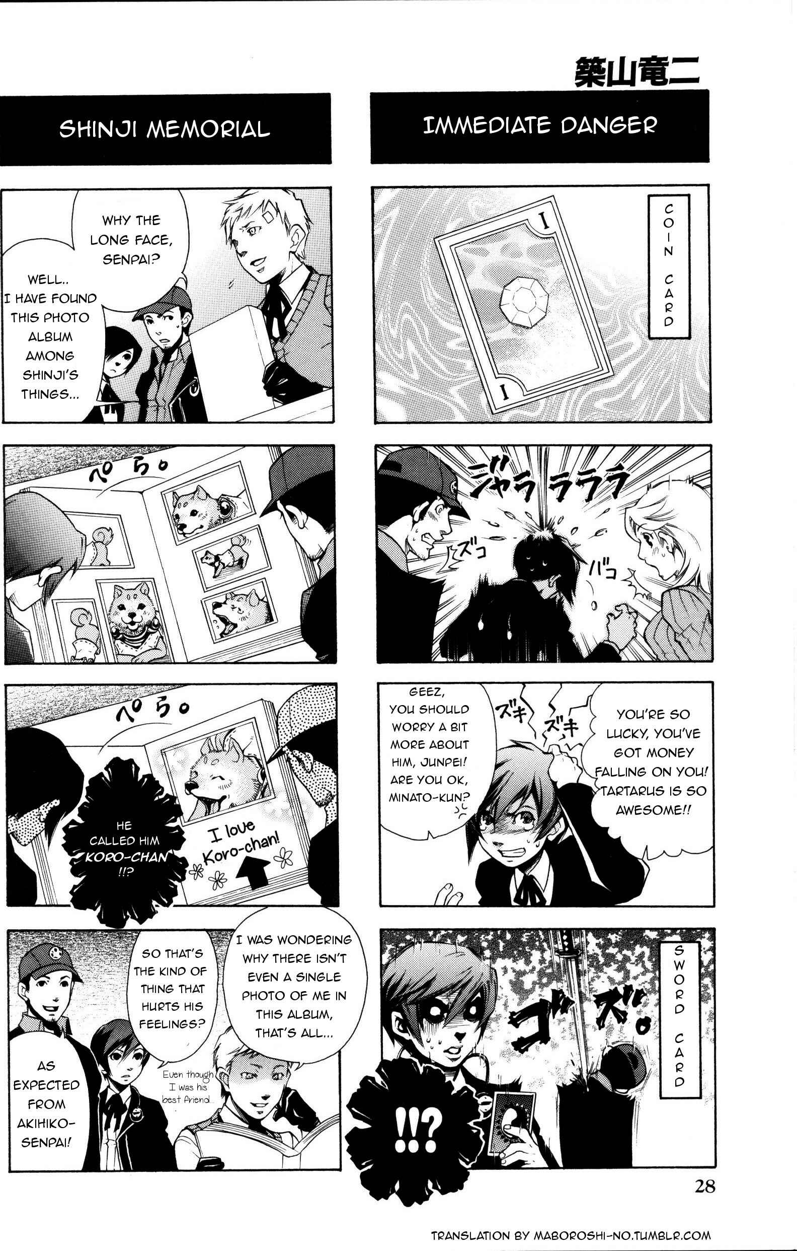Page 5 Chapter 4 Persona 3 4Koma Kings