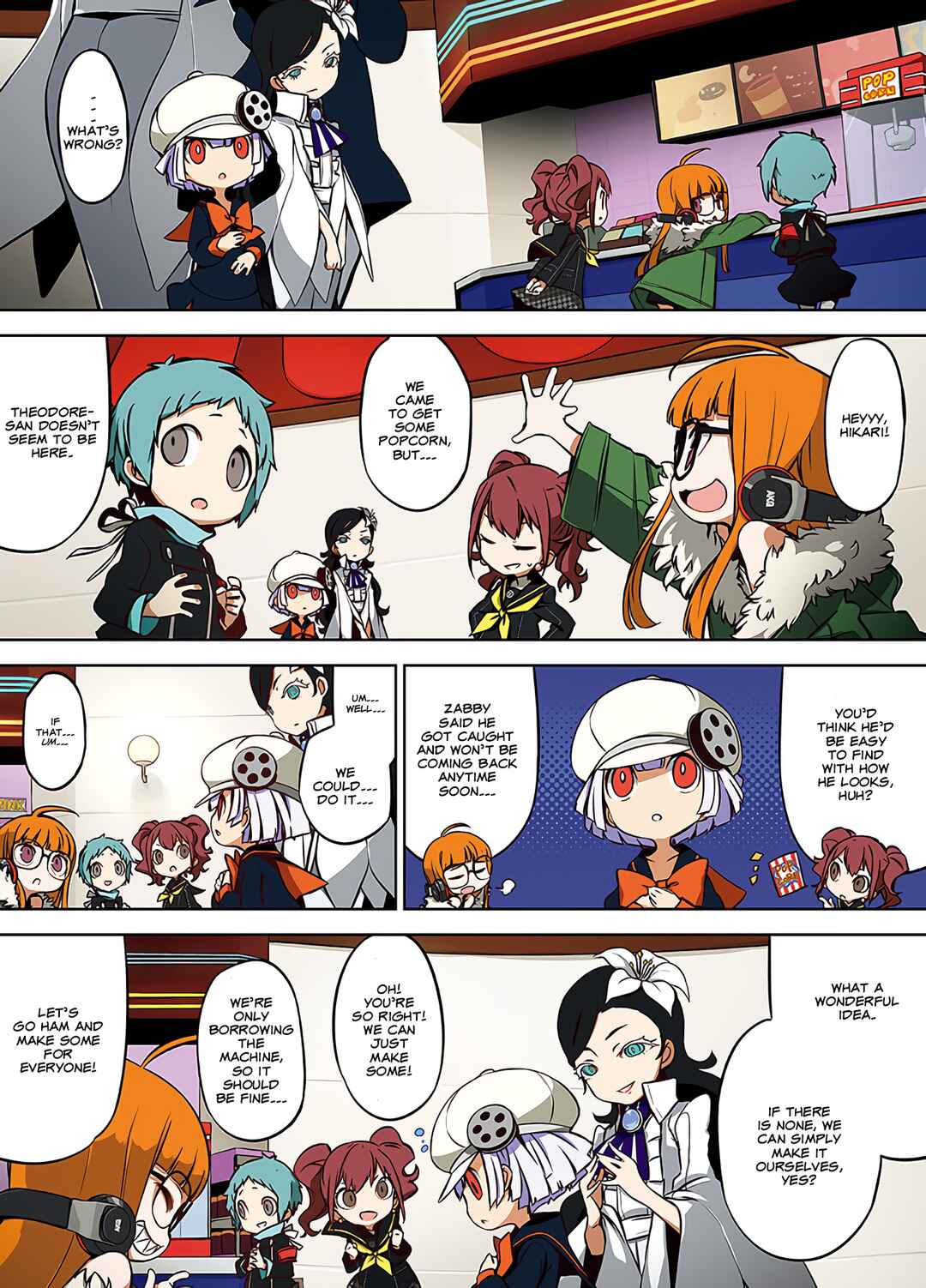 Page 1 Chapter 5 Persona Q2: New Cinema Labyrinth Roundabout Special