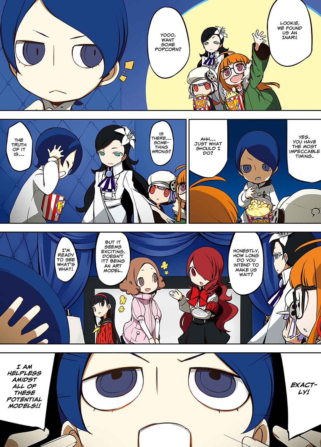 Page 1 Chapter 6 Persona Q2: New Cinema Labyrinth Roundabout Special