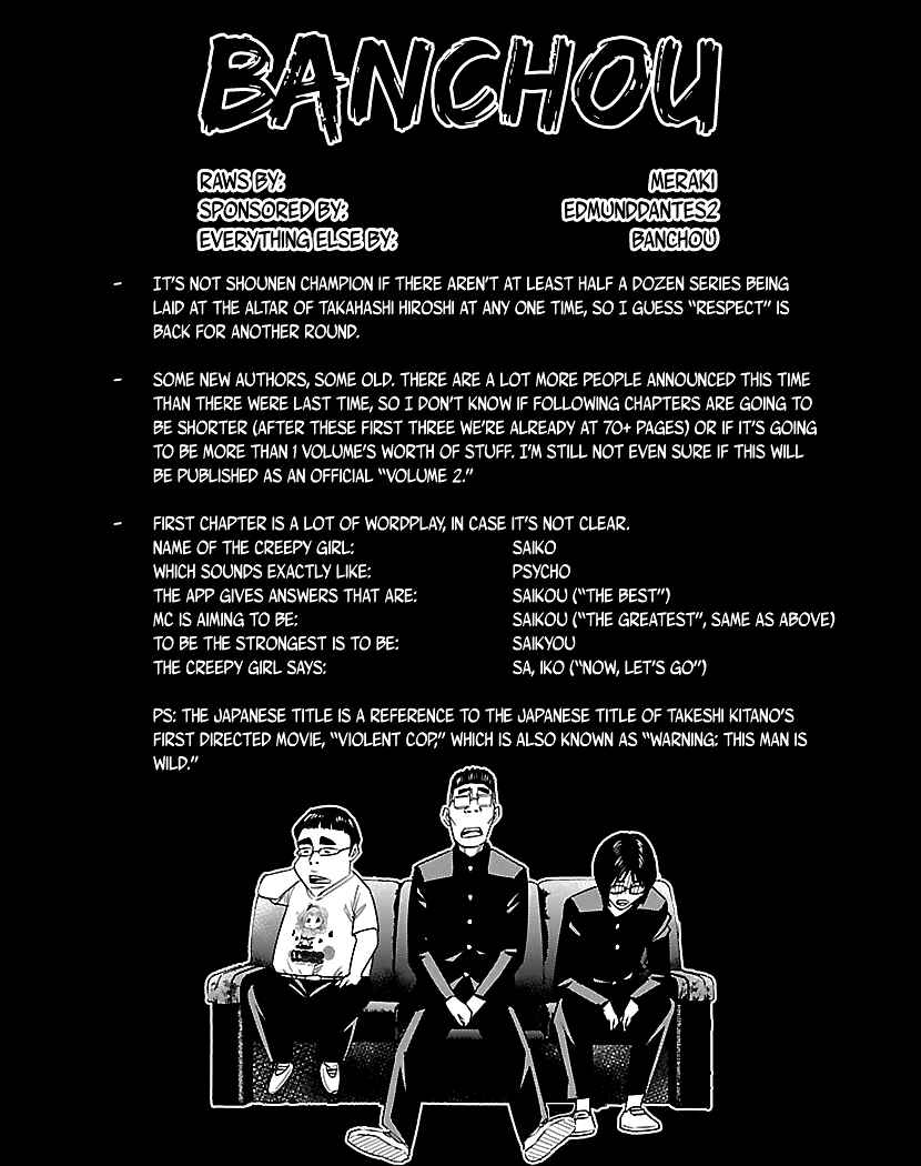 Page 1 Chapter 3 Crows Respect