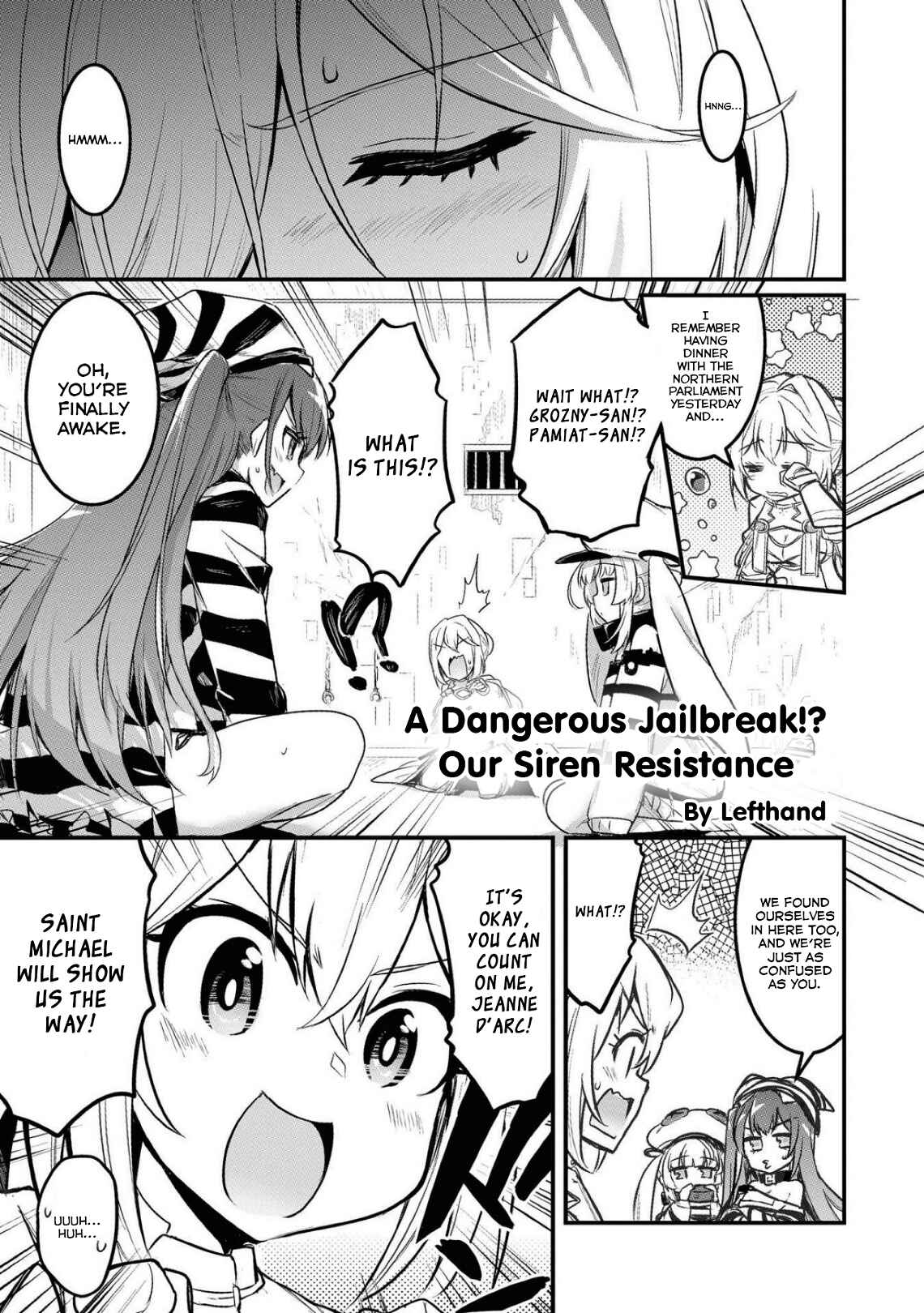 Page 1 Chapter 8 Azur Lane Comic Anthology Breaking!!