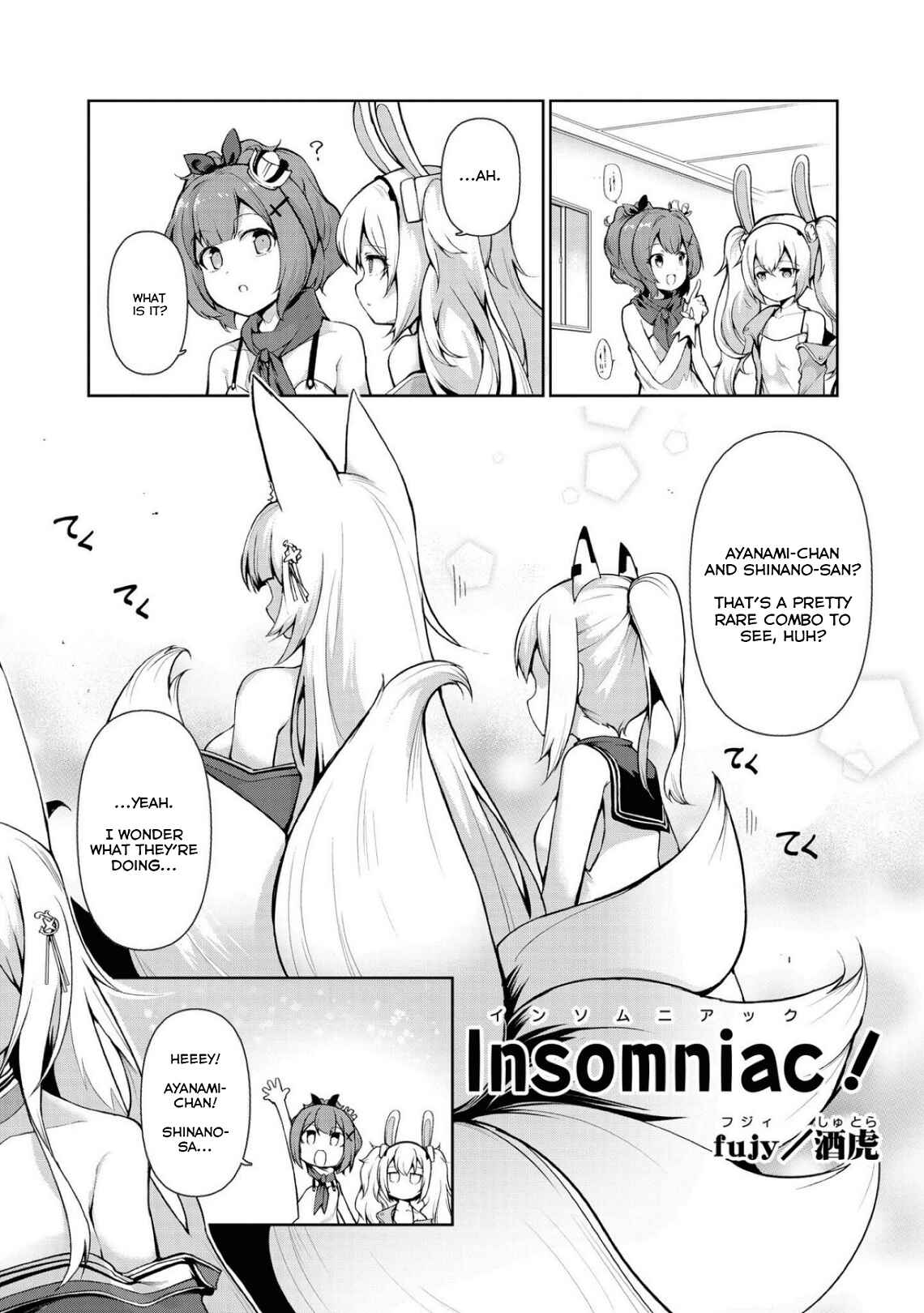 Page 1 Chapter 30 Azur Lane Comic Anthology Breaking!!
