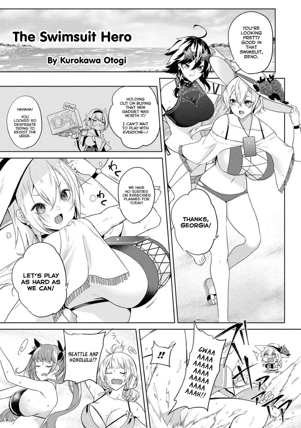 Page 1 Chapter 18 Azur Lane Comic Anthology Breaking!!