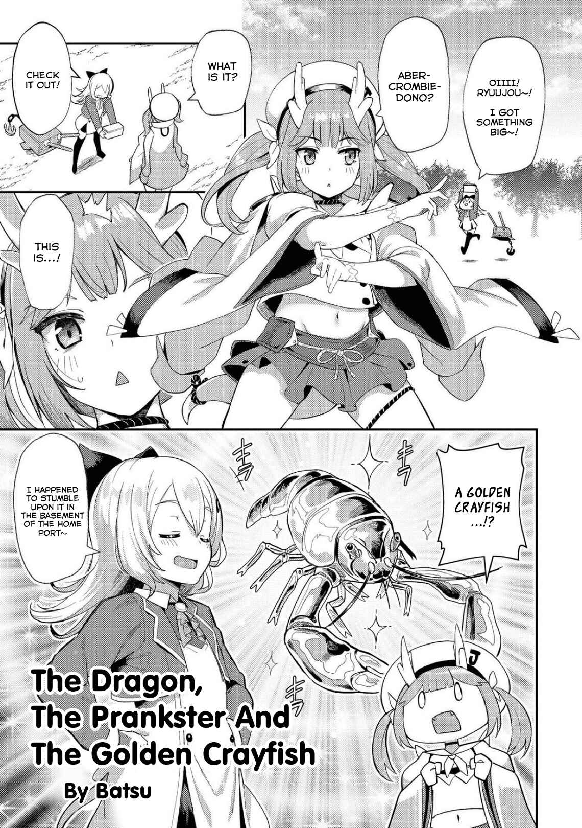 Page 1 Chapter 13 Azur Lane Comic Anthology Breaking!!