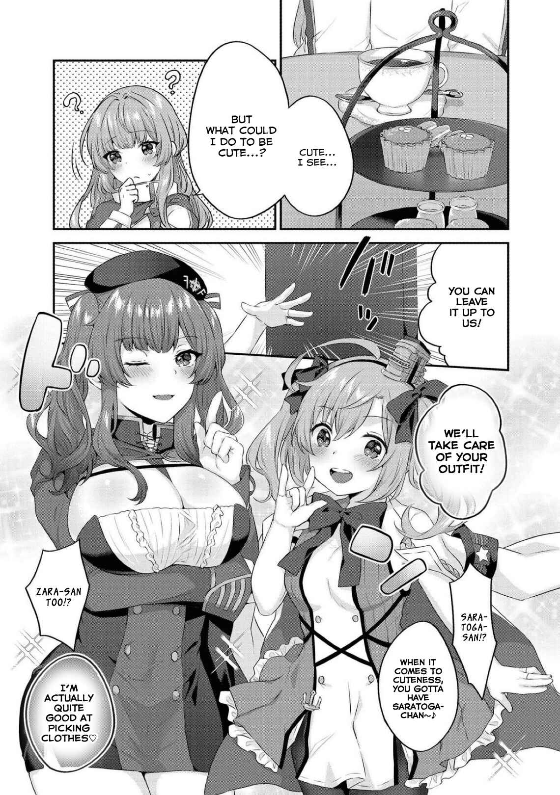 Page 3 Chapter 54 Azur Lane Comic Anthology Breaking!!