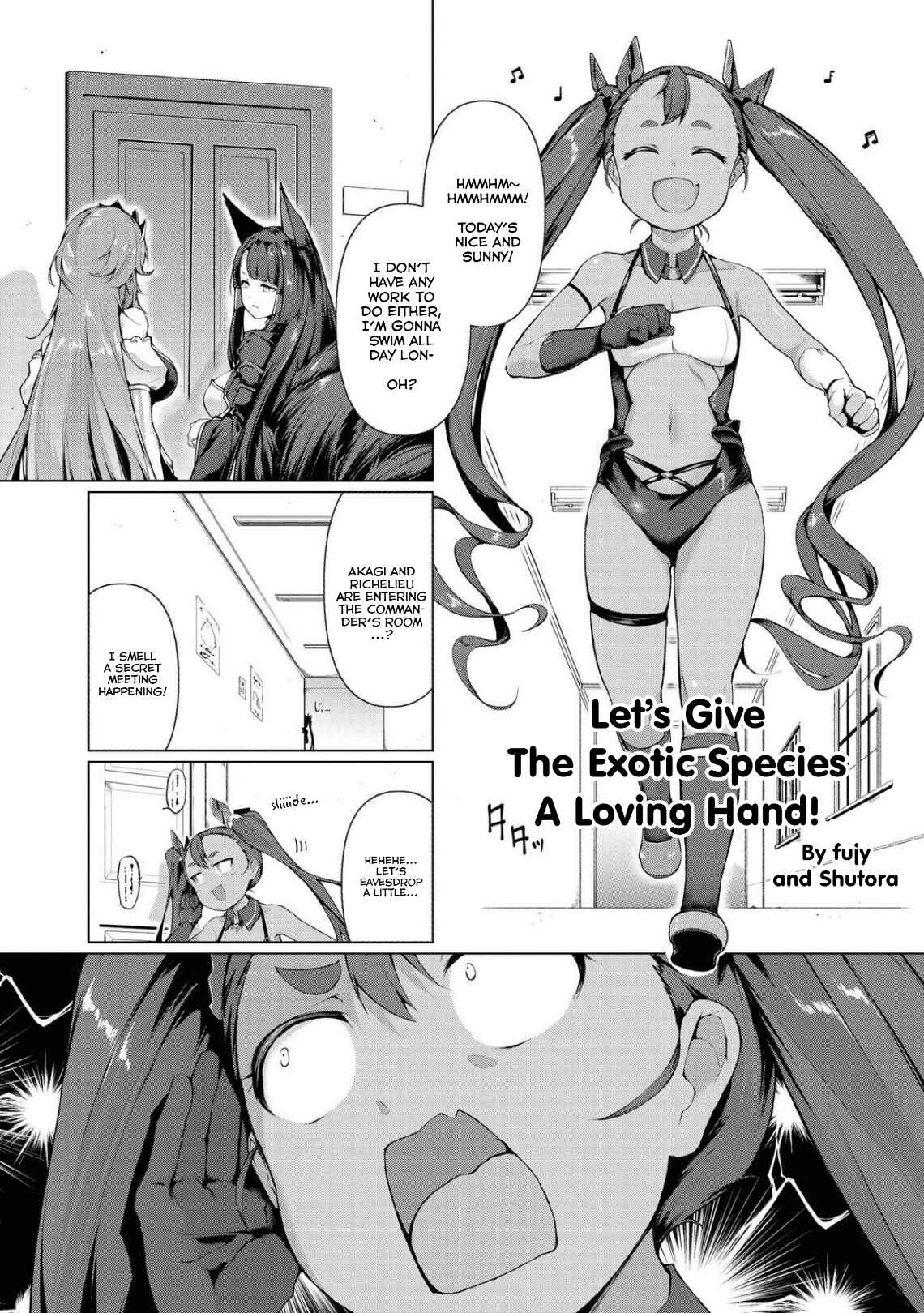 Page 1 Chapter 2 Azur Lane Comic Anthology Breaking!!