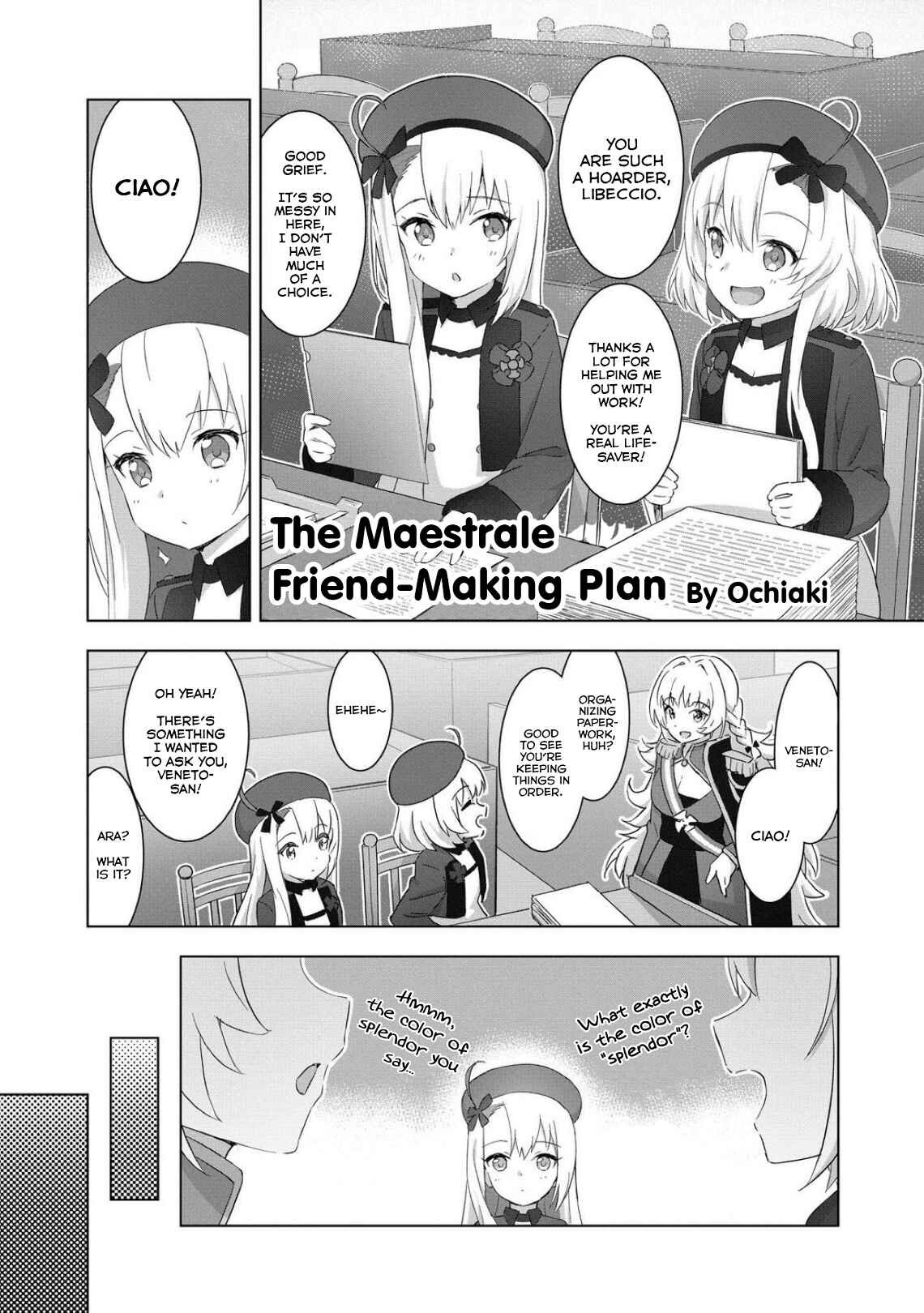 Page 1 Chapter 55 Azur Lane Comic Anthology Breaking!!