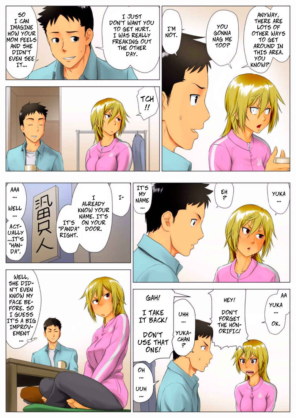 Page 16 Chapter Unknown_84f1 Yuuka -Tonari no Kinpatsu Musume ga Jitsu wa Otome datta Hanashi-