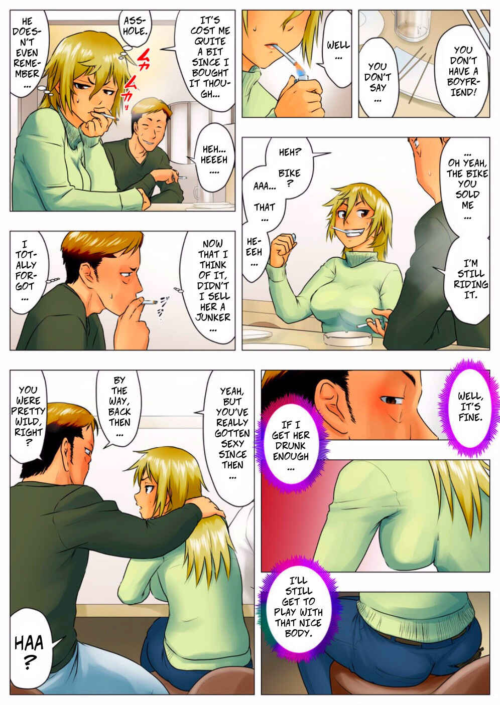 Page 25 Chapter Unknown_84f1 Yuuka -Tonari no Kinpatsu Musume ga Jitsu wa Otome datta Hanashi-
