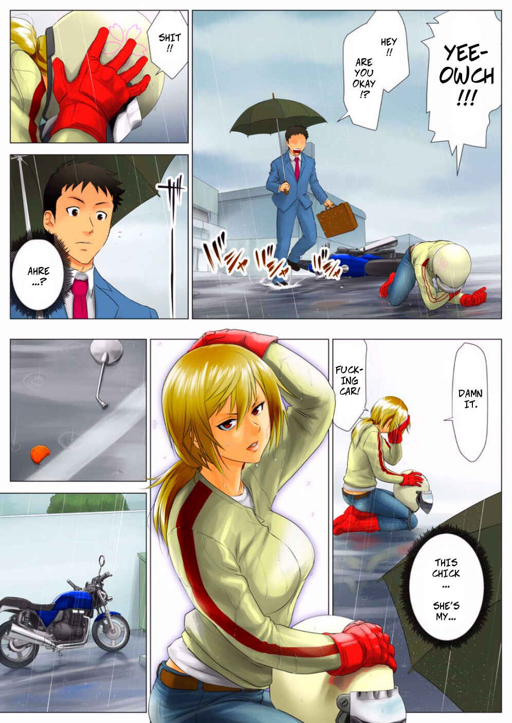 Page 9 Chapter Unknown_84f1 Yuuka -Tonari no Kinpatsu Musume ga Jitsu wa Otome datta Hanashi-