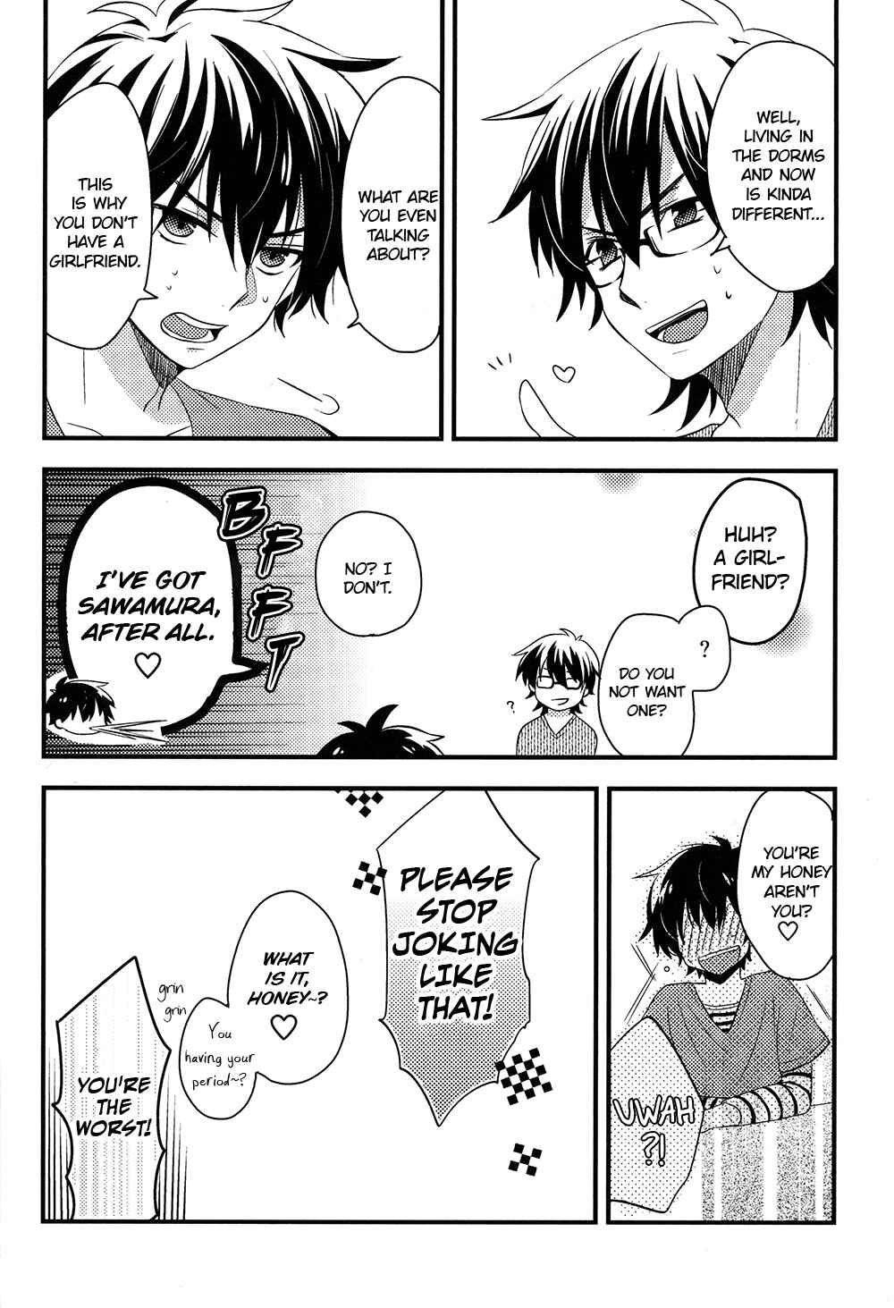 Page 14 Chapter Unknown_04ba Diamond no Ace - Ore to Hiiroo no 365 Nichi (Doujinshi)