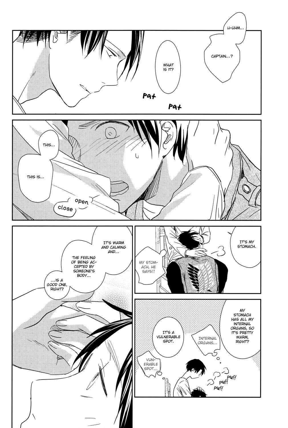 Page 7 Chapter Unknown_9745 Attack on Titan - The Captain’s Stomach (Doujinshi)