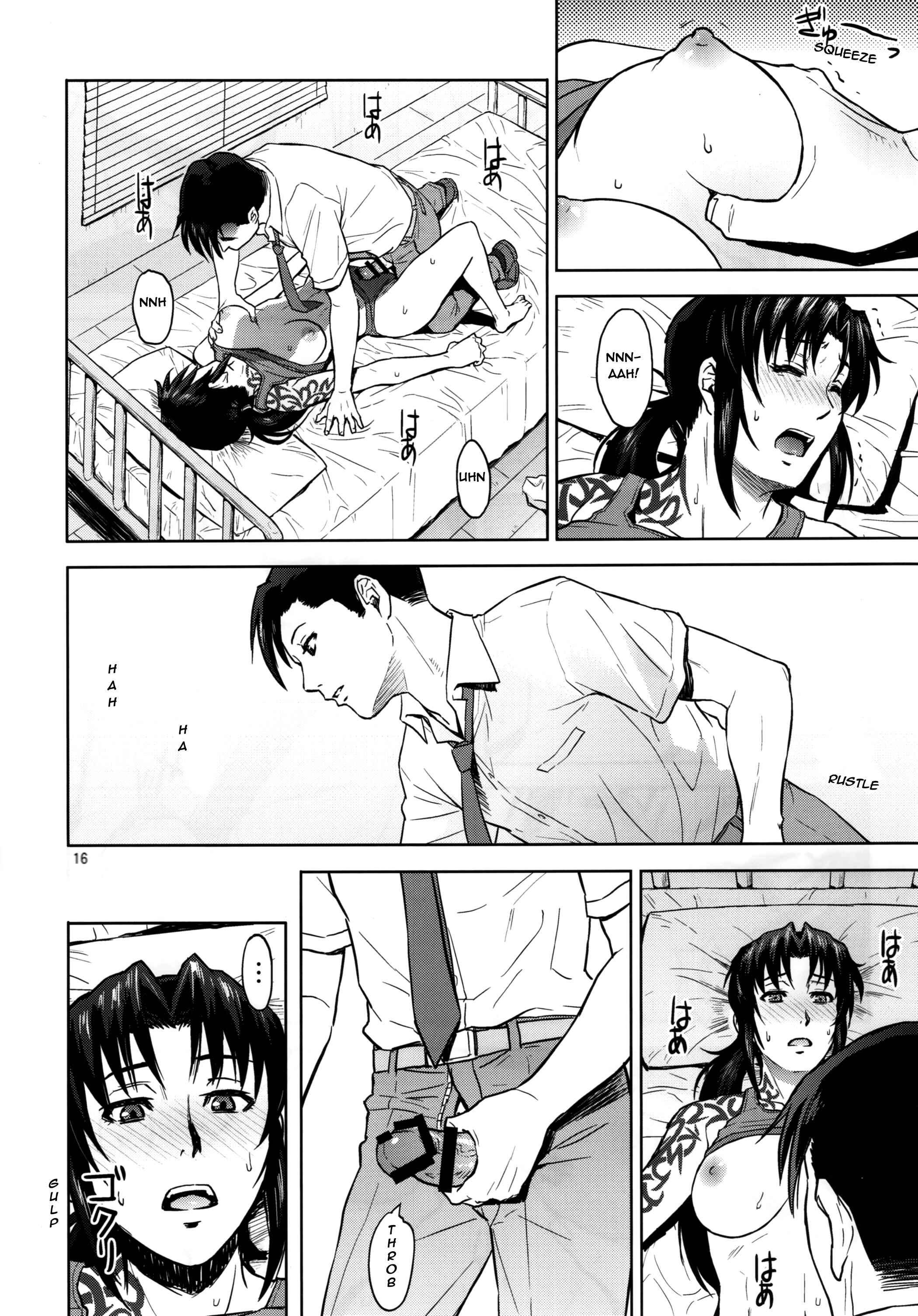 Page 16 Chapter Unknown_0310 Black Lagoon - Sick From Drinking (Doujinshi)