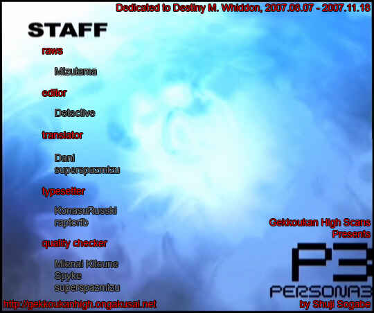 Page 1 Chapter 10 Persona 3
