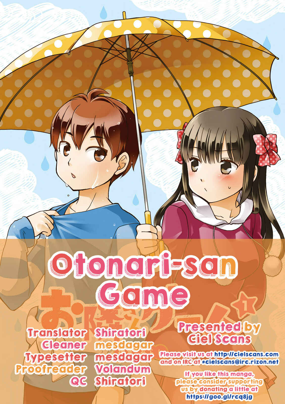 Page 1 Chapter 13 Otonari-san Game