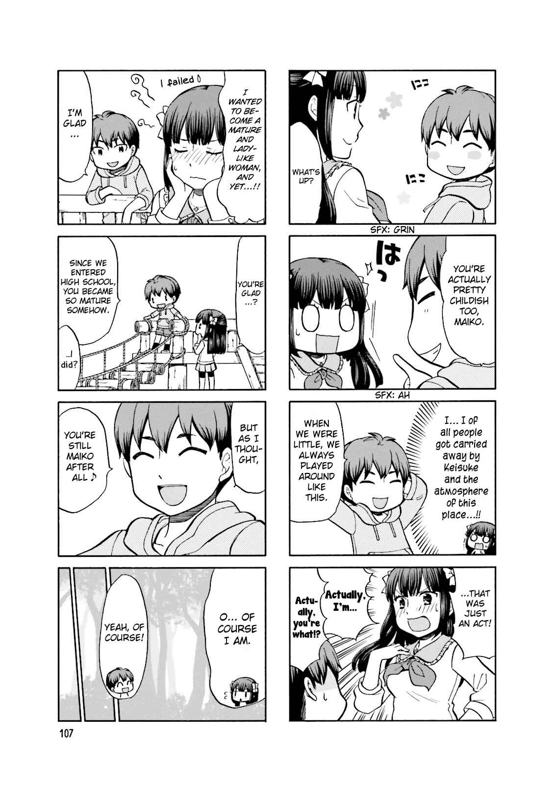 Page 8 Chapter 13 Otonari-san Game