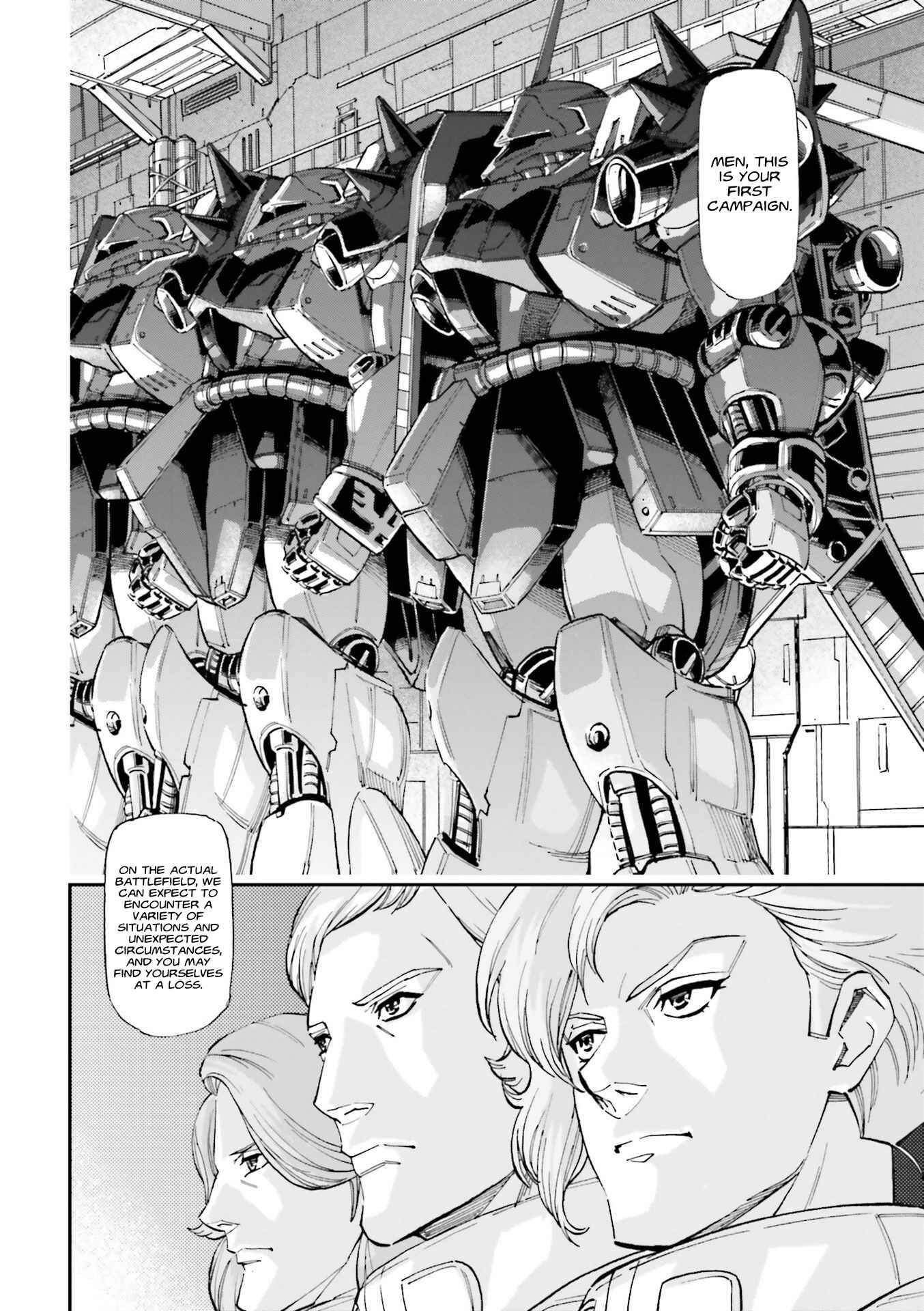 Page 34 Chapter 7 Mobile Suit Gundam UC (Unicorn) - Bande Dessinée: Episode 0