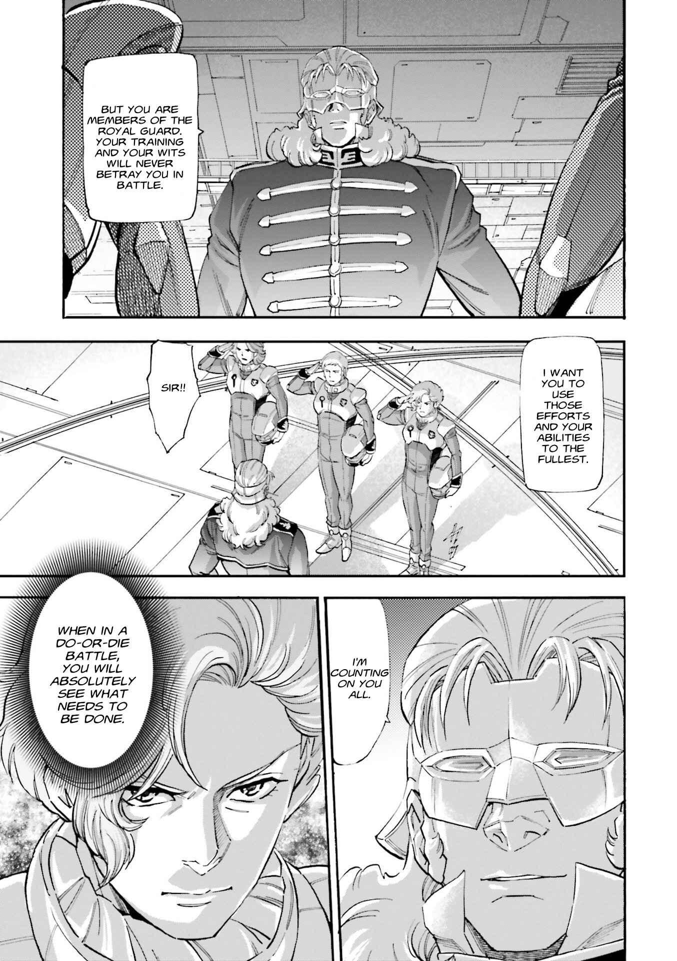 Page 35 Chapter 7 Mobile Suit Gundam UC (Unicorn) - Bande Dessinée: Episode 0
