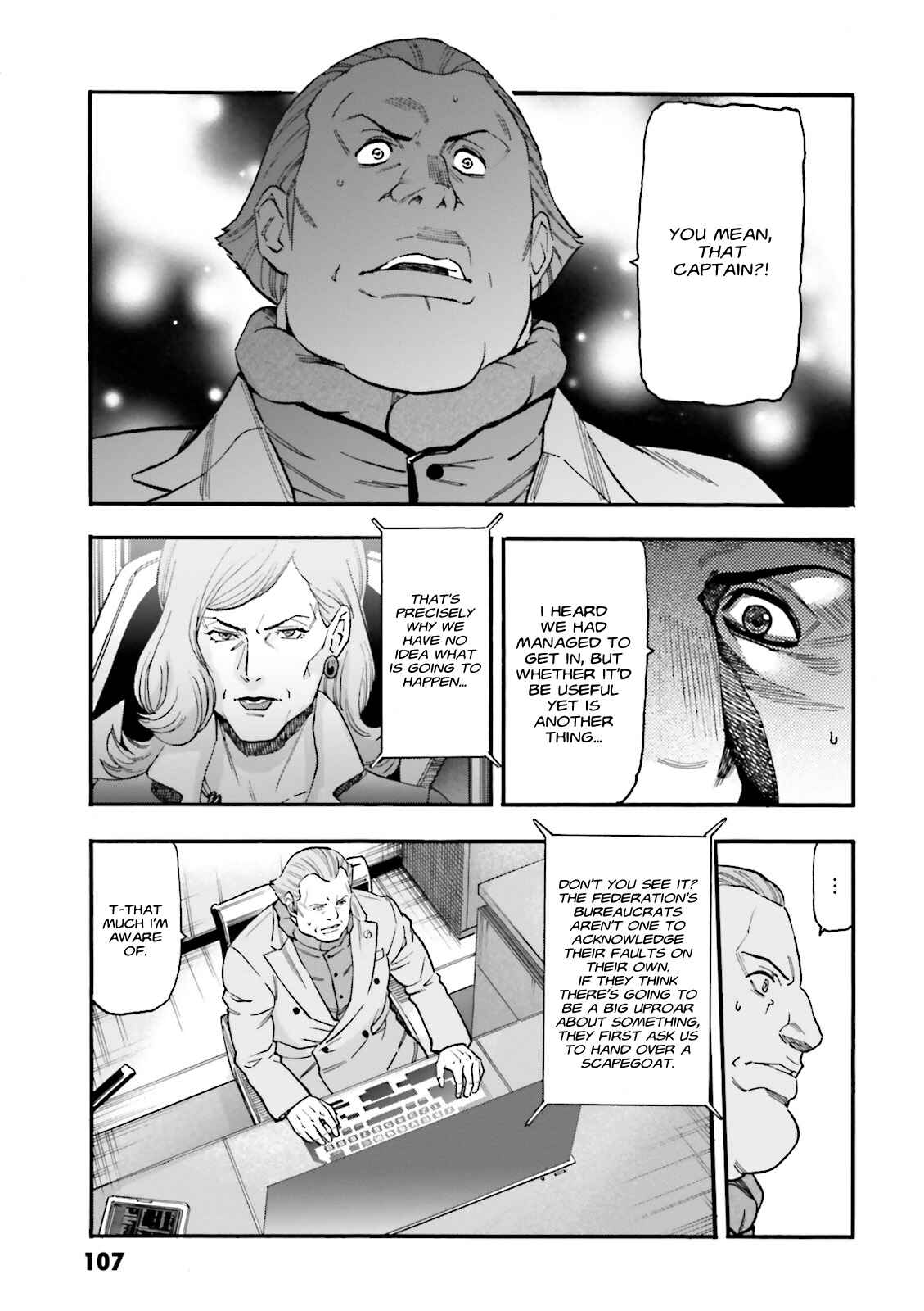 Page 32 Chapter 3 Mobile Suit Gundam UC (Unicorn) - Bande Dessinée: Episode 0