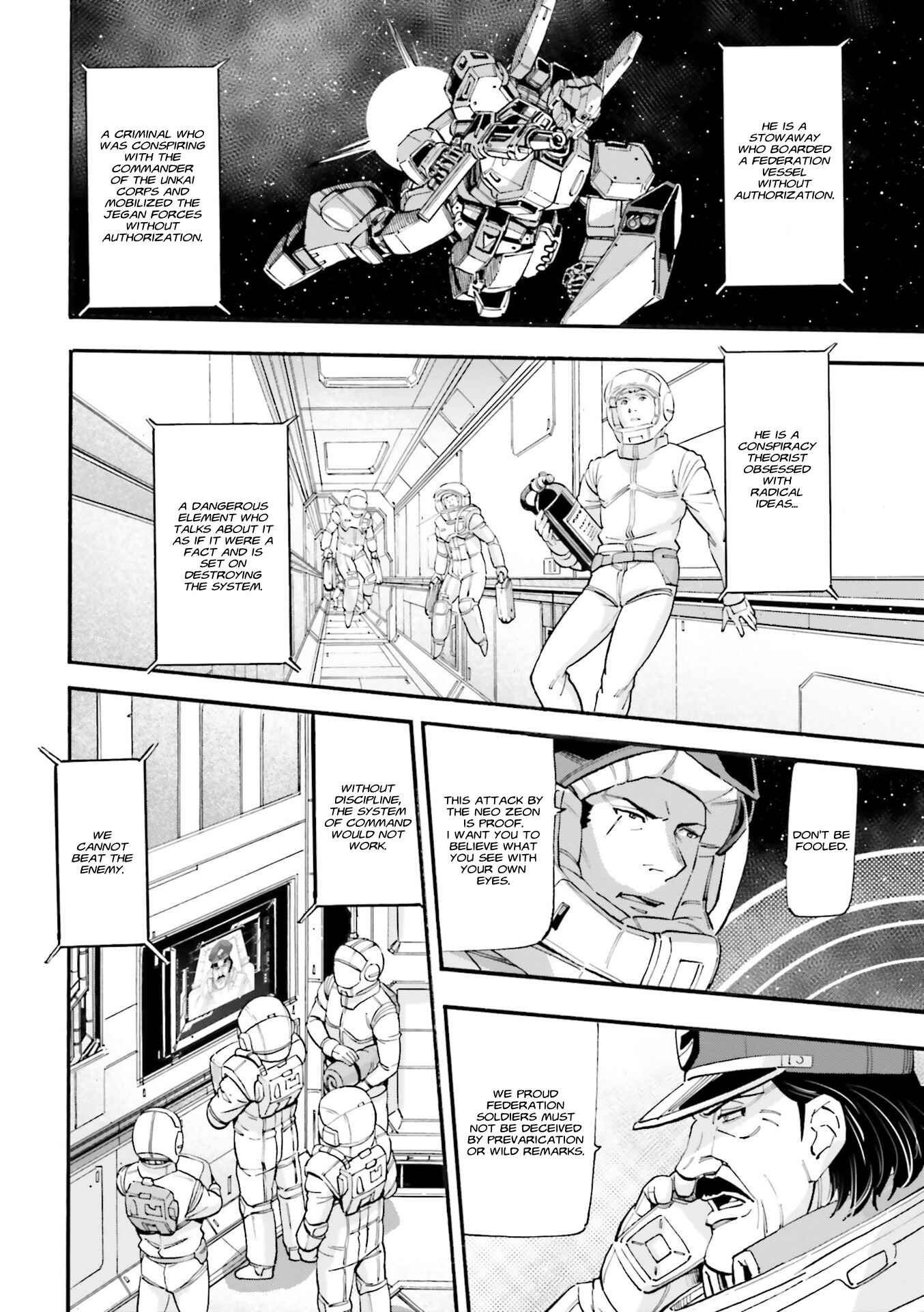 Page 28 Chapter 9 Mobile Suit Gundam UC (Unicorn) - Bande Dessinée: Episode 0