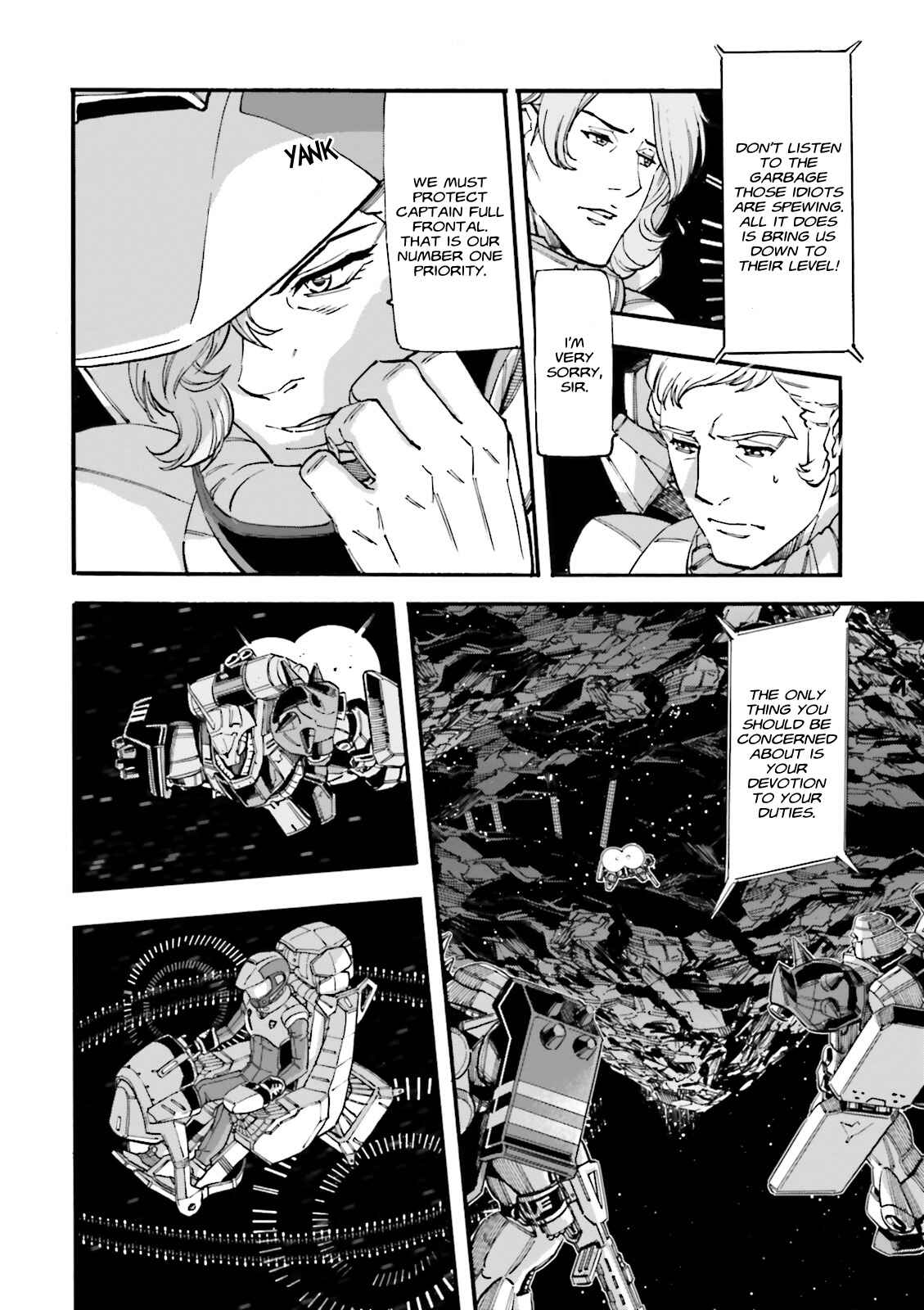 Page 32 Chapter 4 Mobile Suit Gundam UC (Unicorn) - Bande Dessinée: Episode 0
