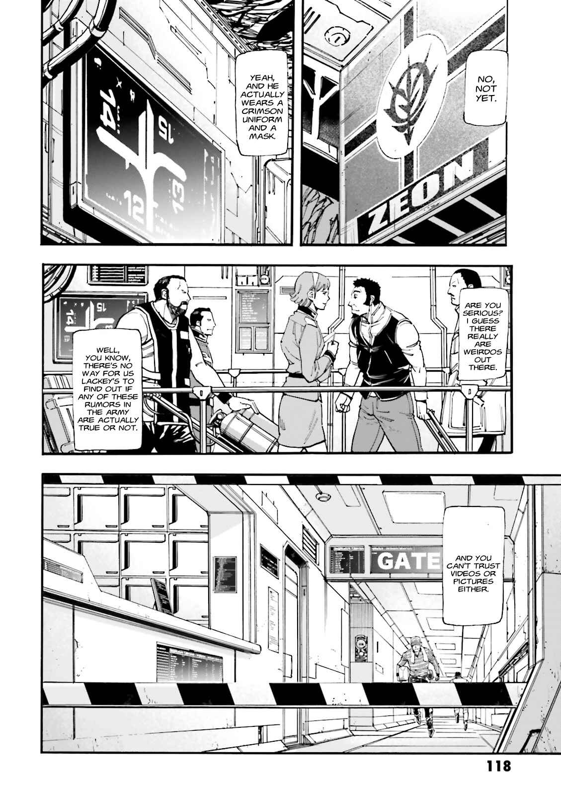 Page 5 Chapter 4 Mobile Suit Gundam UC (Unicorn) - Bande Dessinée: Episode 0