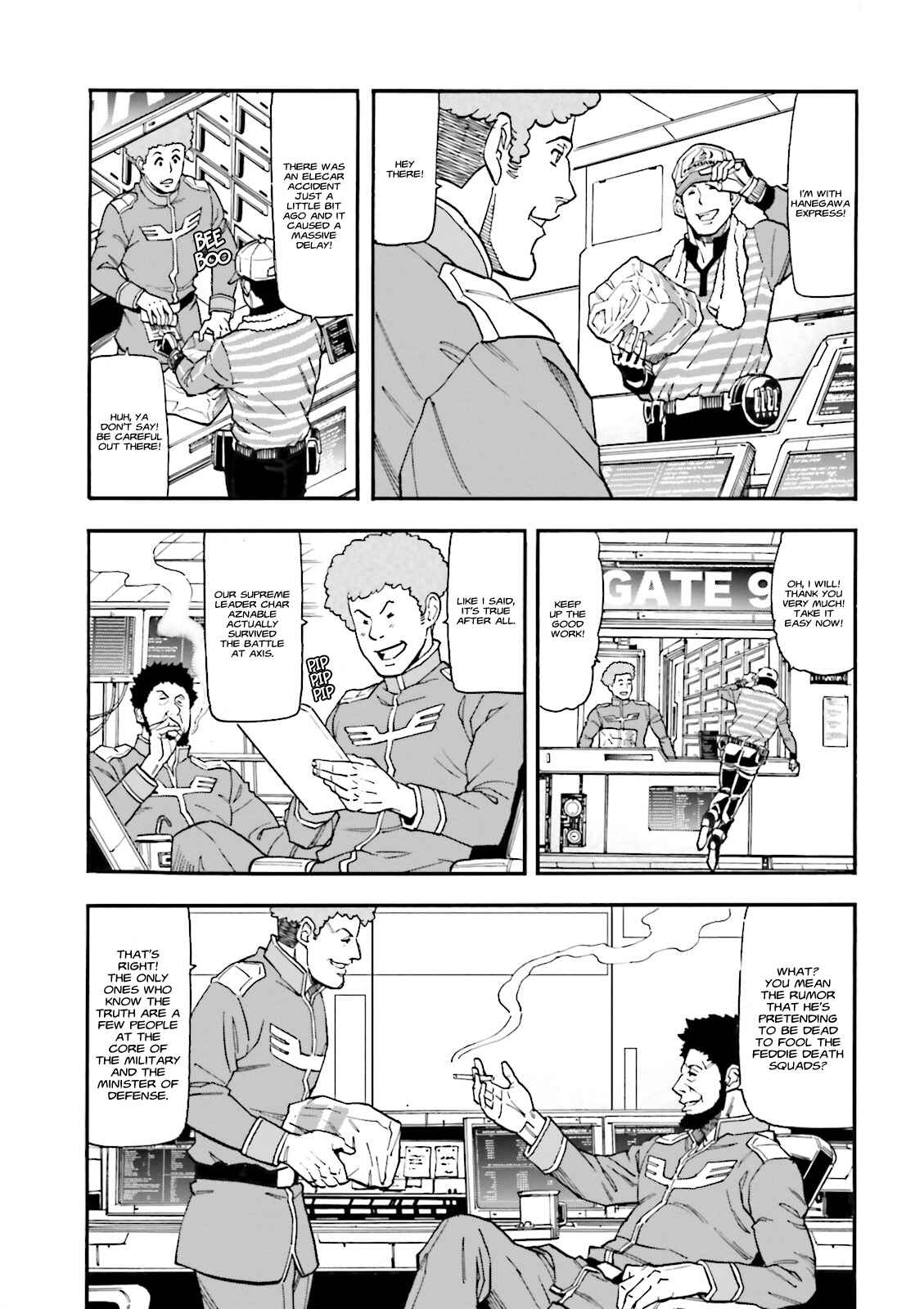 Page 6 Chapter 4 Mobile Suit Gundam UC (Unicorn) - Bande Dessinée: Episode 0