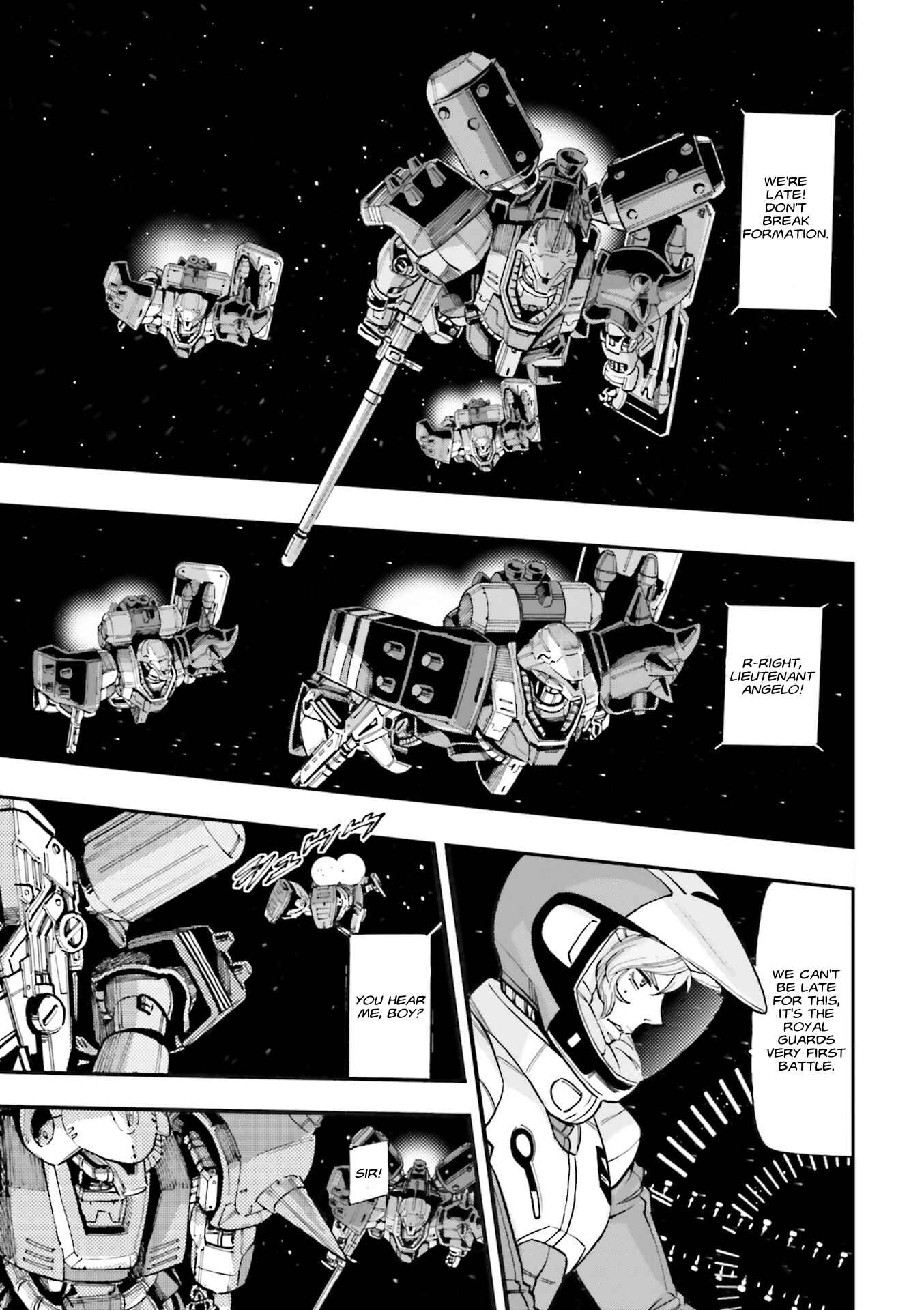 Page 12 Chapter 8 Mobile Suit Gundam UC (Unicorn) - Bande Dessinée: Episode 0