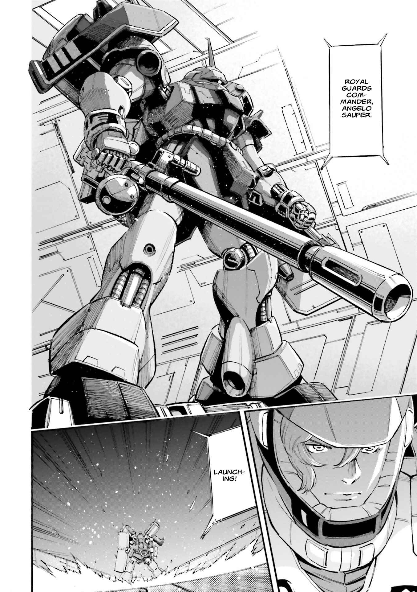 Page 4 Chapter 8 Mobile Suit Gundam UC (Unicorn) - Bande Dessinée: Episode 0