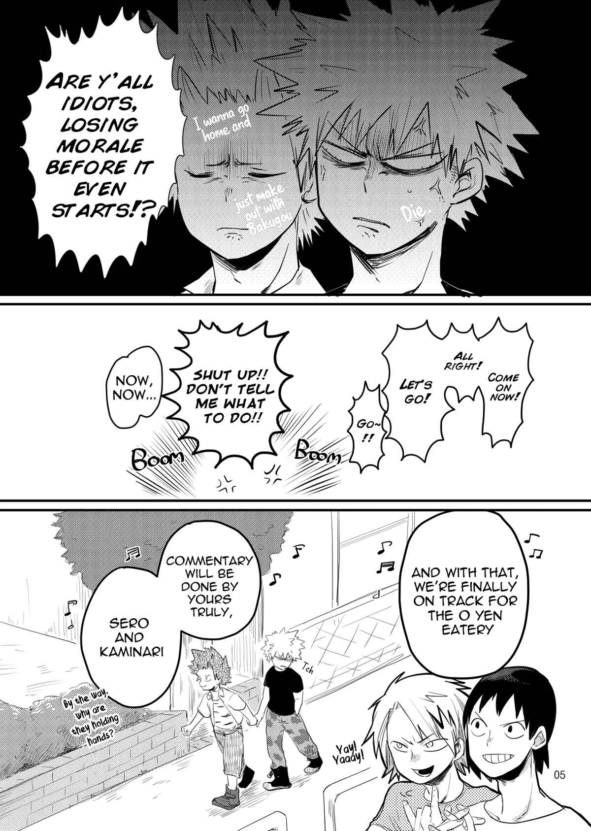 Page 5 Chapter Unknown_e8d1 Boku no Hero Academia - Kanshokudou to minato no blues  (Doujinshi)