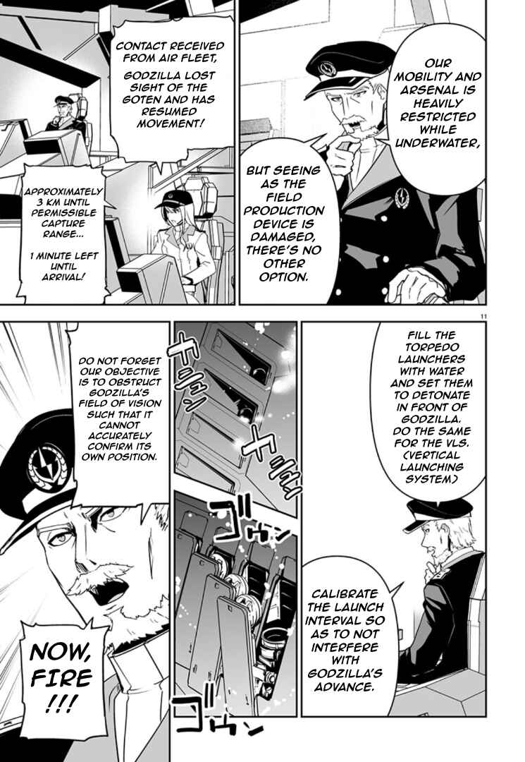 Page 11 Chapter 8 Godzilla Galaxy Odyssey