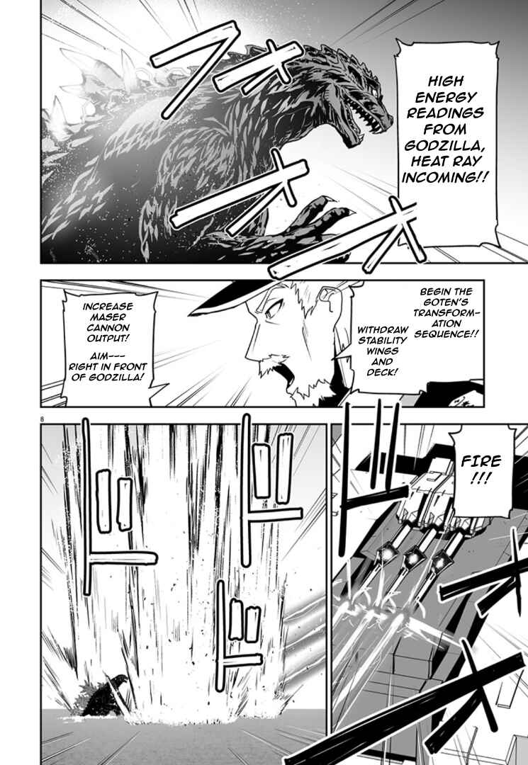 Page 8 Chapter 8 Godzilla Galaxy Odyssey