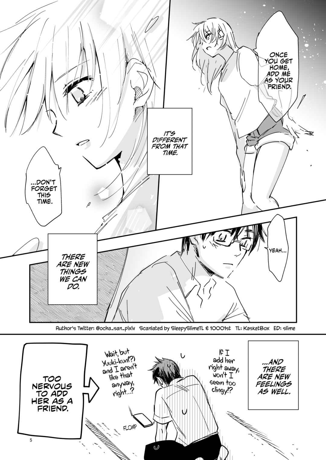 Page 5 Chapter 2 On the Day of the Fireworks, on Top of a Jungle Gym