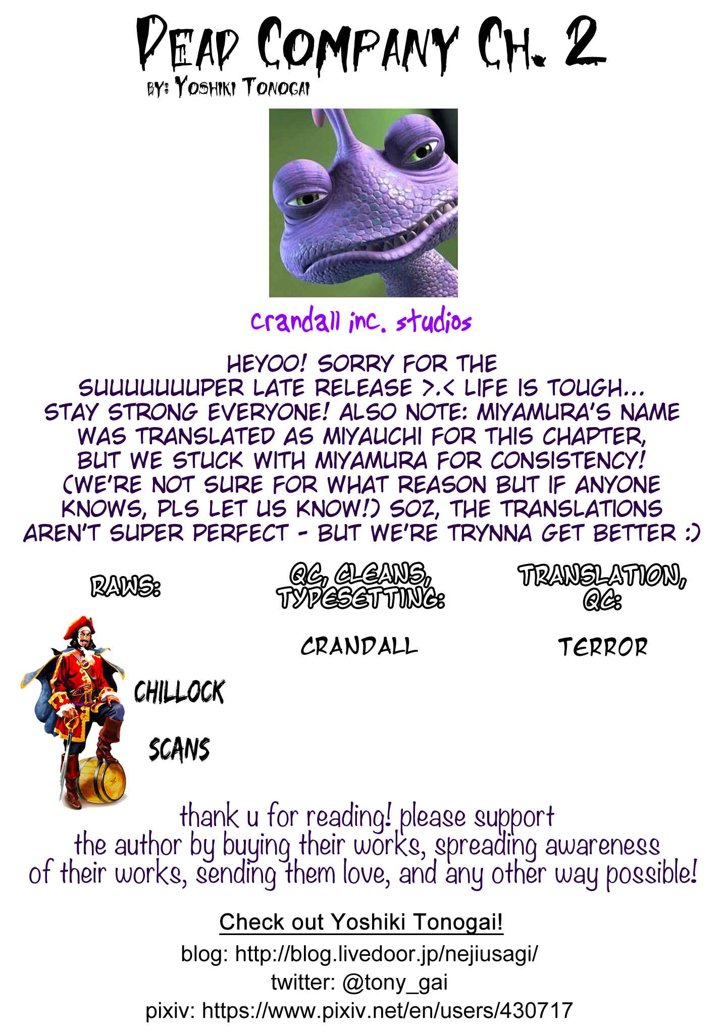 Page 34 Chapter 2 Deddo Kanpanī